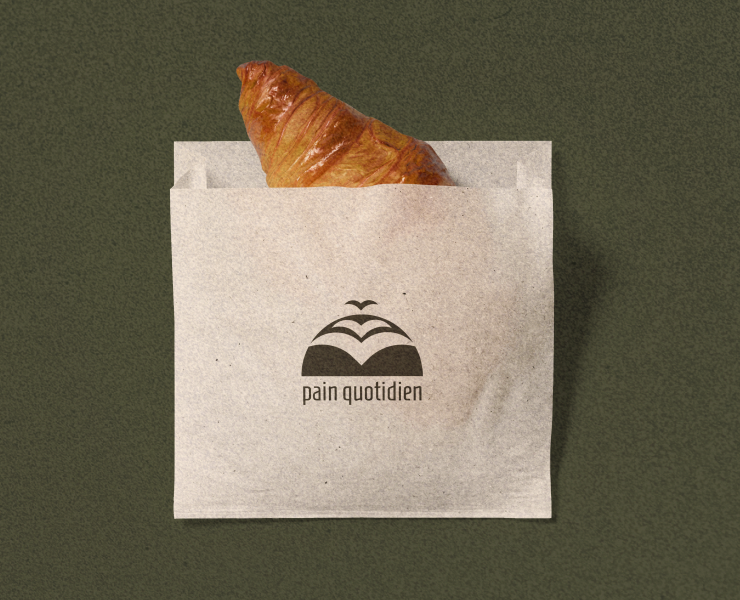 пекарня "Pain quotidien" — Брендинг, Графика на Dprofile