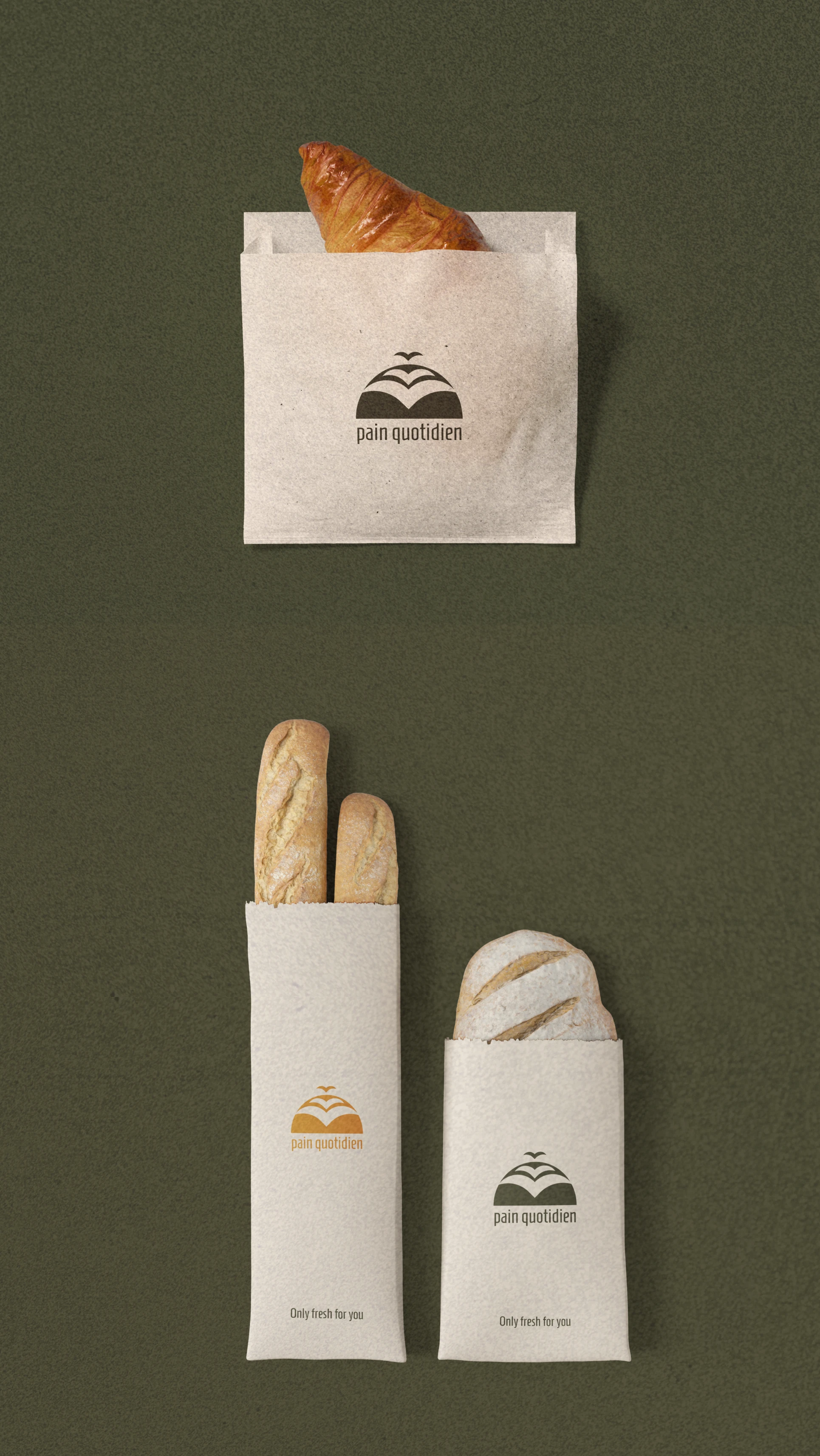 пекарня "Pain quotidien" — Изображение №4 — Брендинг, Графика на Dprofile