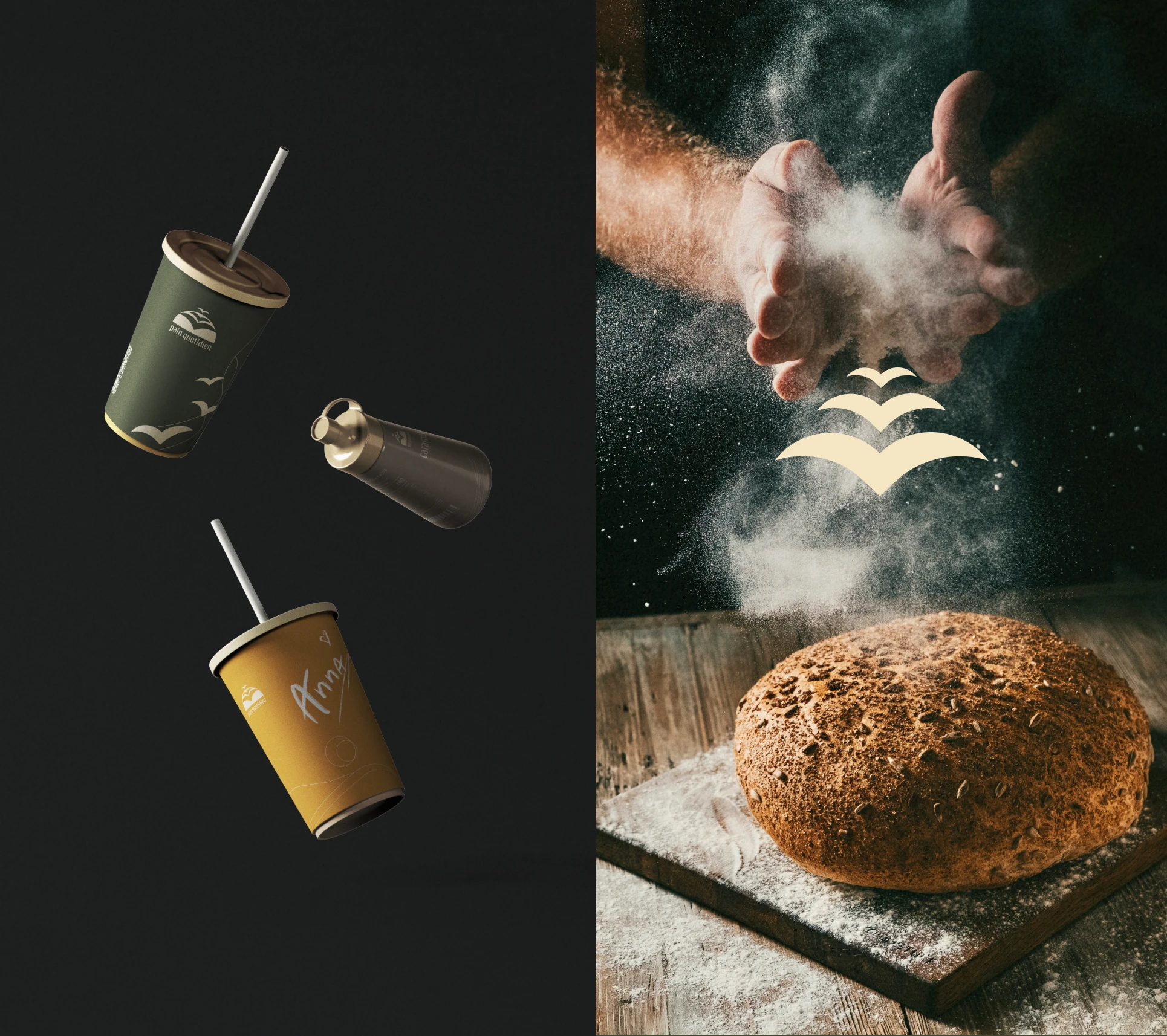 пекарня "Pain quotidien" — Изображение №3 — Брендинг, Графика на Dprofile