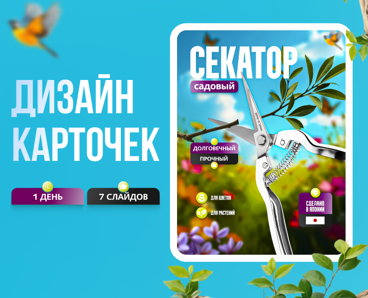 Инфографика для WB. Дизайн карточек для маркетплейсов на Dprofile