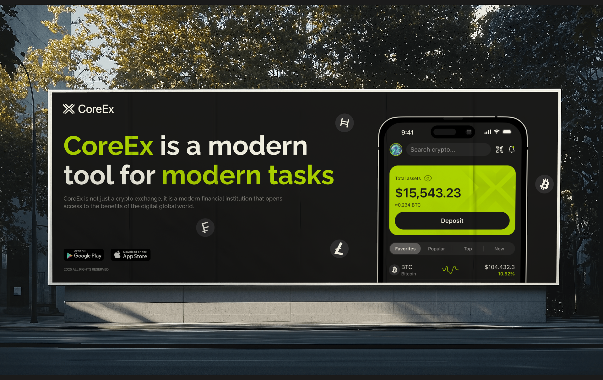 CoreEx | Crypto Exchange — Изображение №12 — Интерфейсы на Dprofile