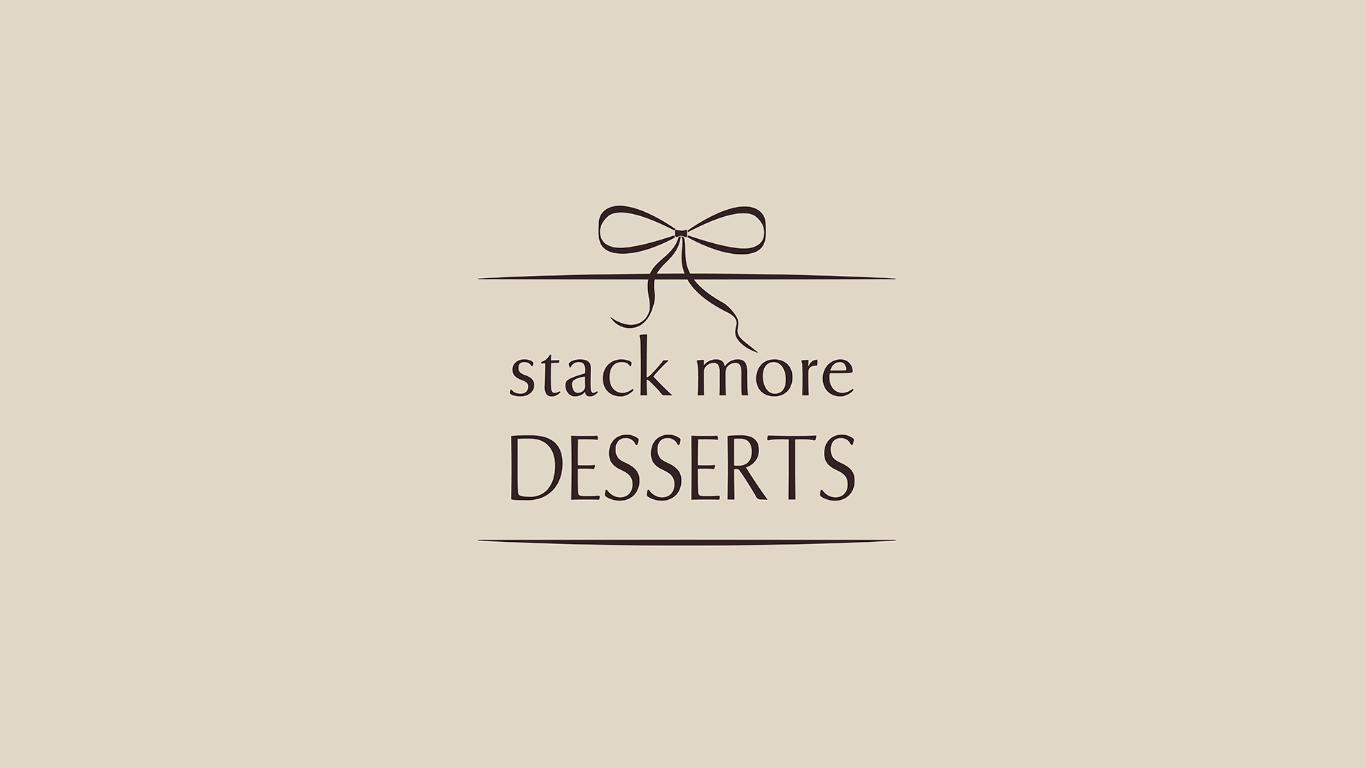 Stack more desserts: логотип для кондитера — Изображение №3 — Брендинг, Графика на Dprofile