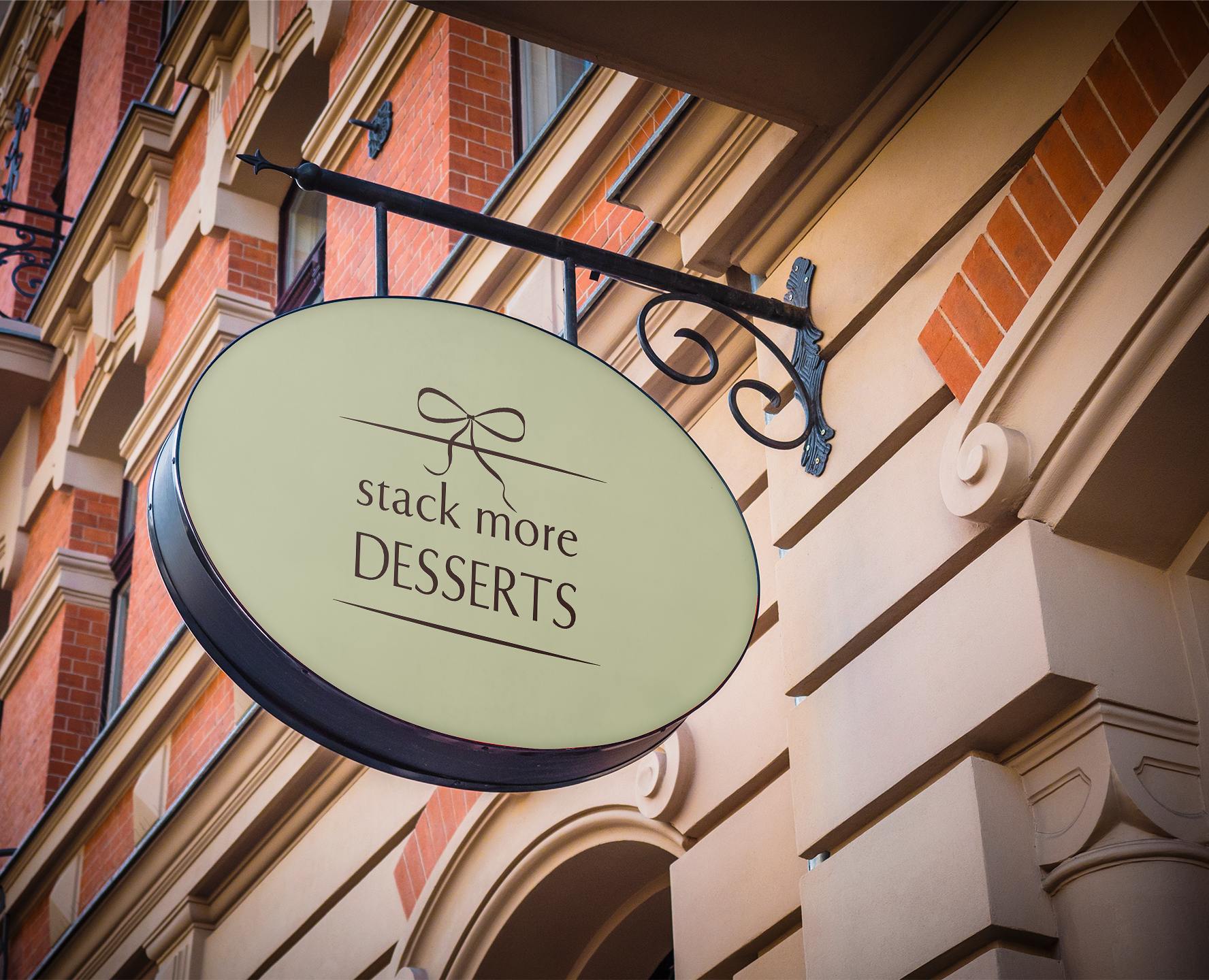 Stack more desserts: логотип для кондитера — Брендинг, Графика на Dprofile