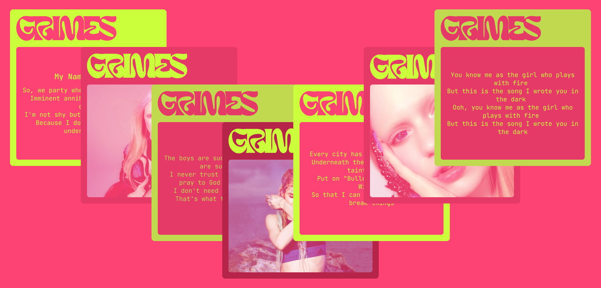 GRIMES | Corporate Website — Изображение №6 — Интерфейсы на Dprofile