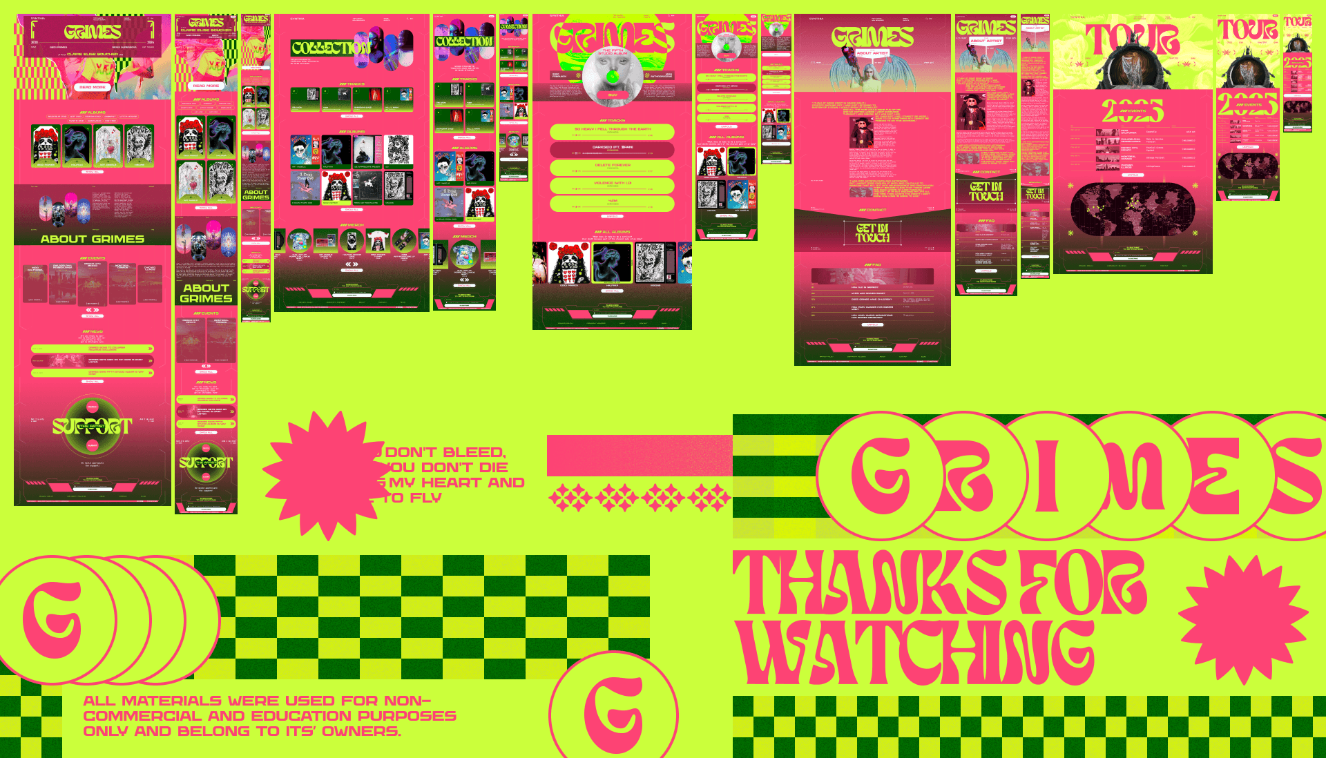 GRIMES | Corporate Website — Изображение №19 — Интерфейсы на Dprofile