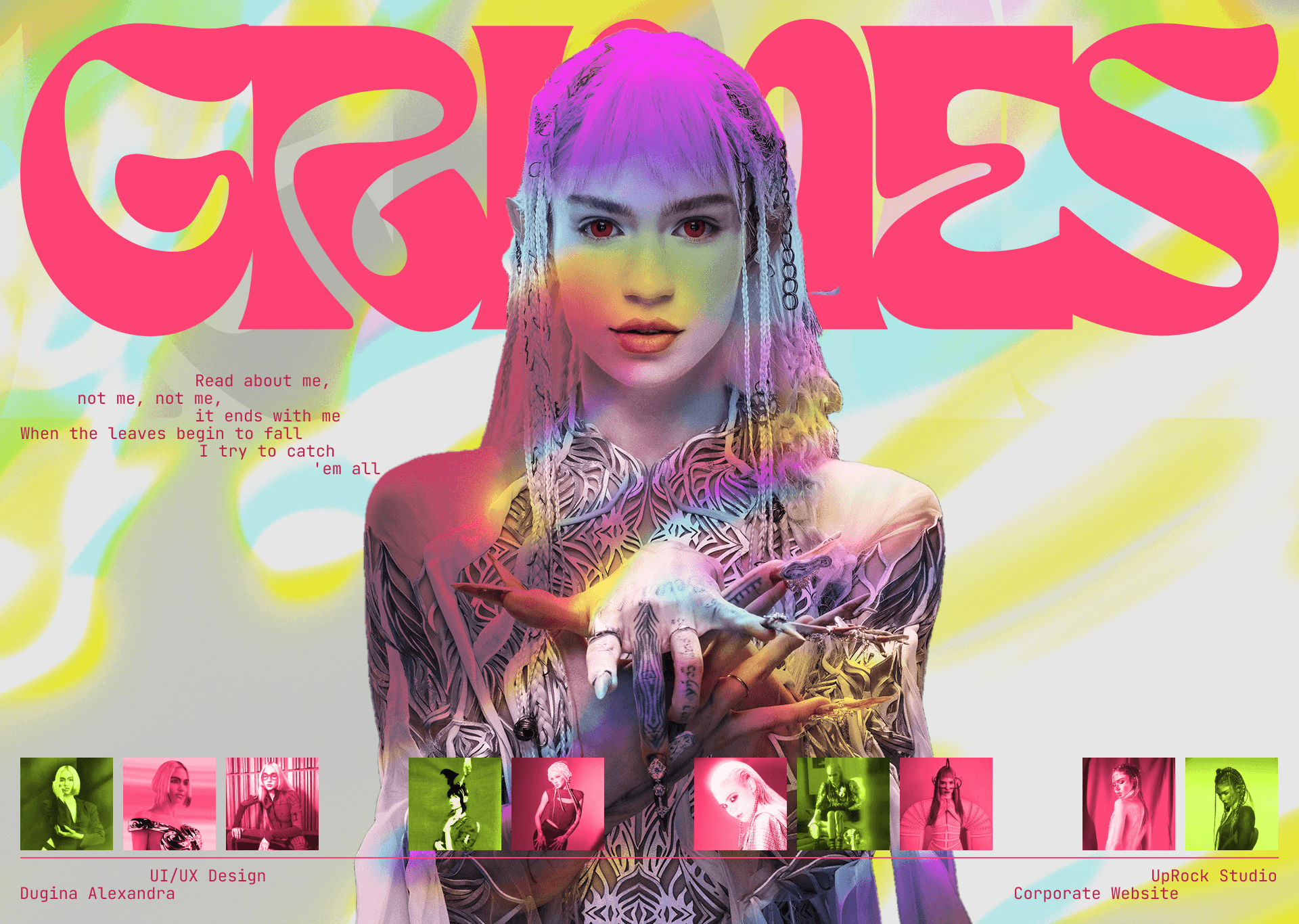 GRIMES | Corporate Website — Изображение №1 — Интерфейсы на Dprofile
