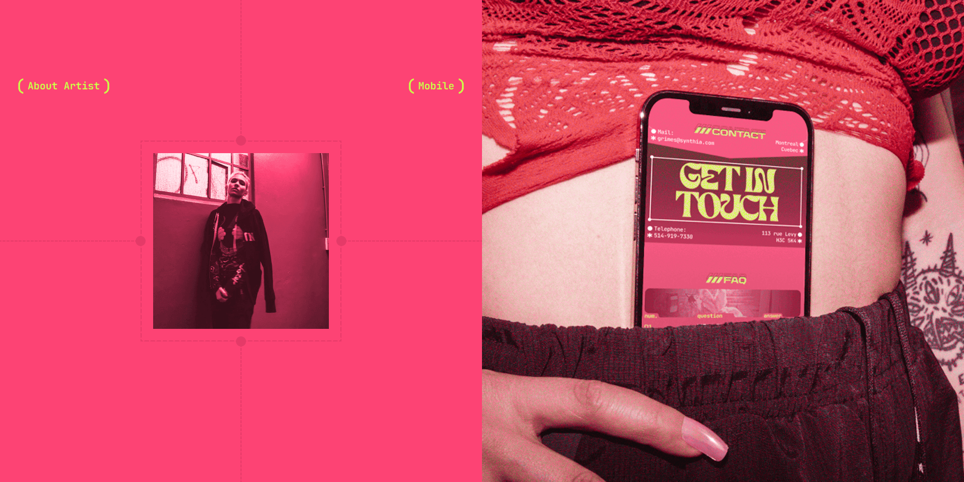 GRIMES | Corporate Website — Изображение №14 — Интерфейсы на Dprofile