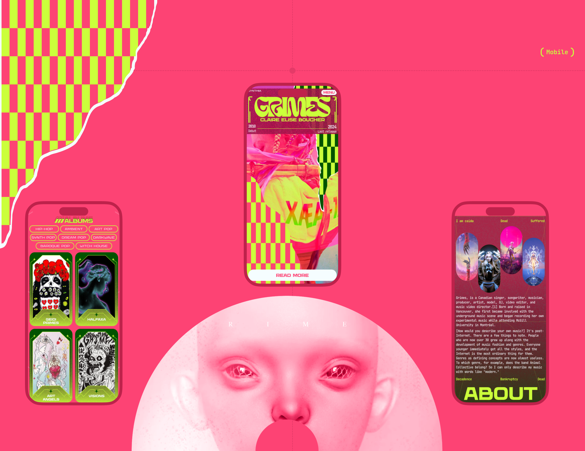 GRIMES | Corporate Website — Изображение №4 — Интерфейсы на Dprofile