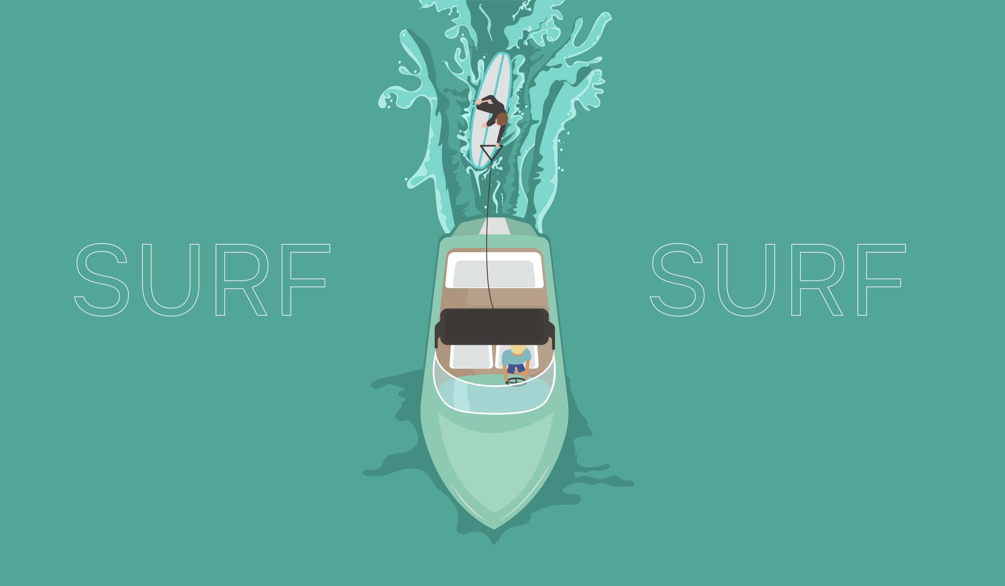 Surf — Изображение №1 — Иллюстрация на Dprofile