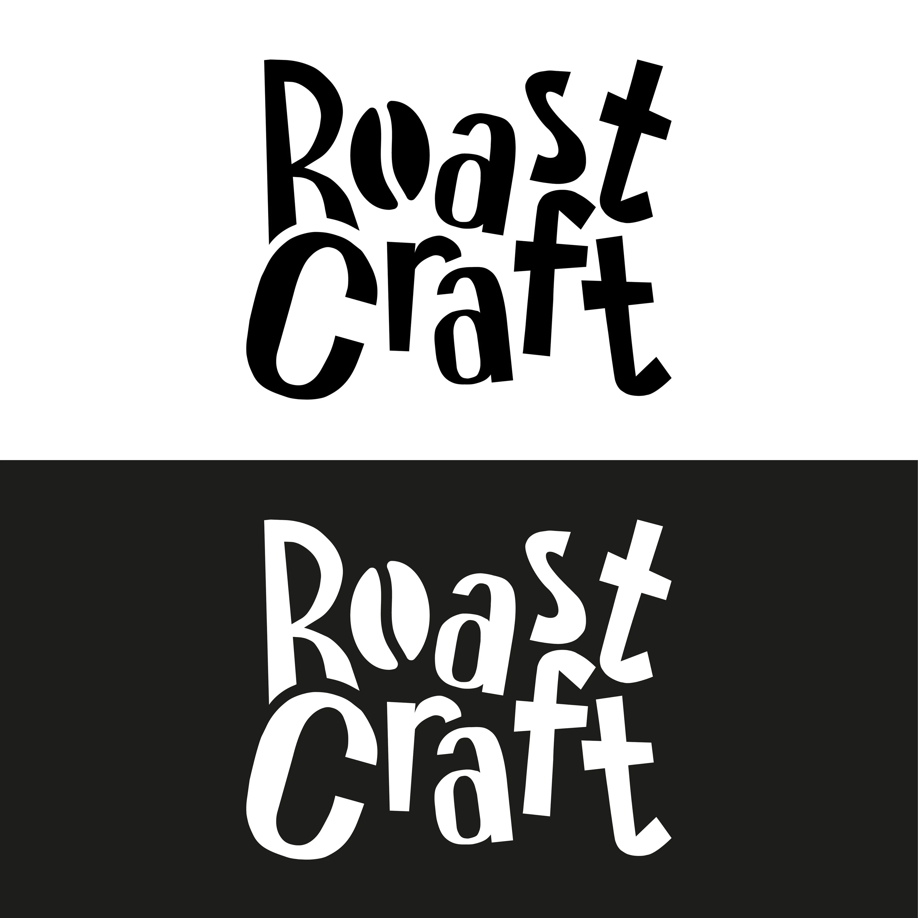 логотип "Roast Craft" — Изображение №3 — Брендинг на Dprofile