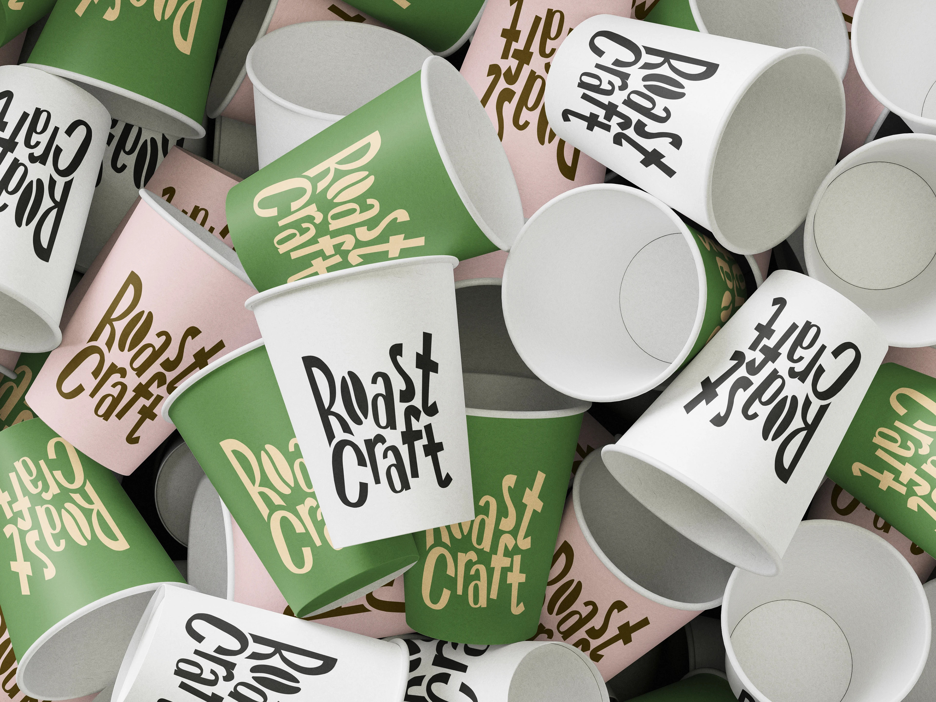 логотип "Roast Craft" — Изображение №7 — Брендинг на Dprofile