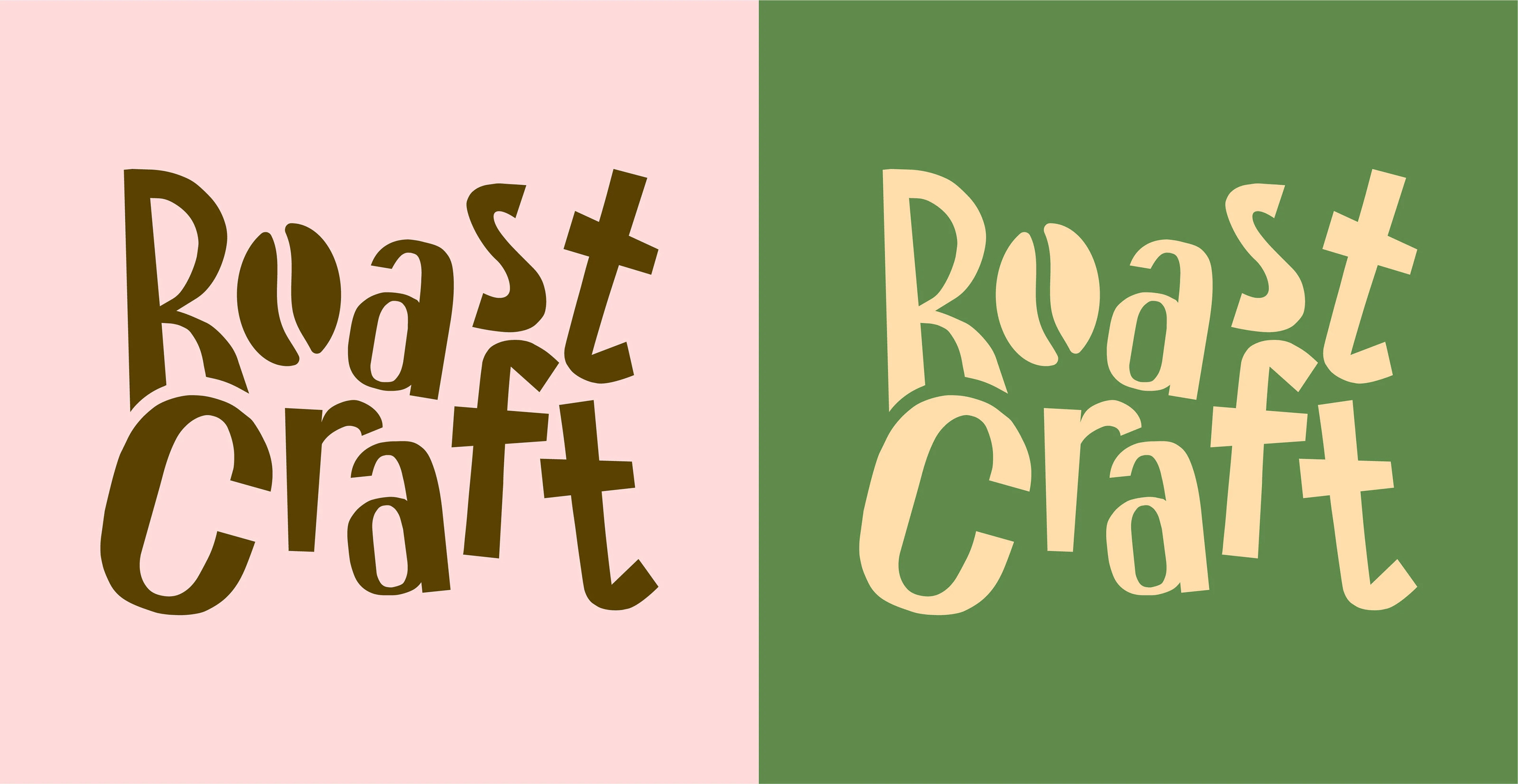 логотип "Roast Craft" — Изображение №5 — Брендинг на Dprofile