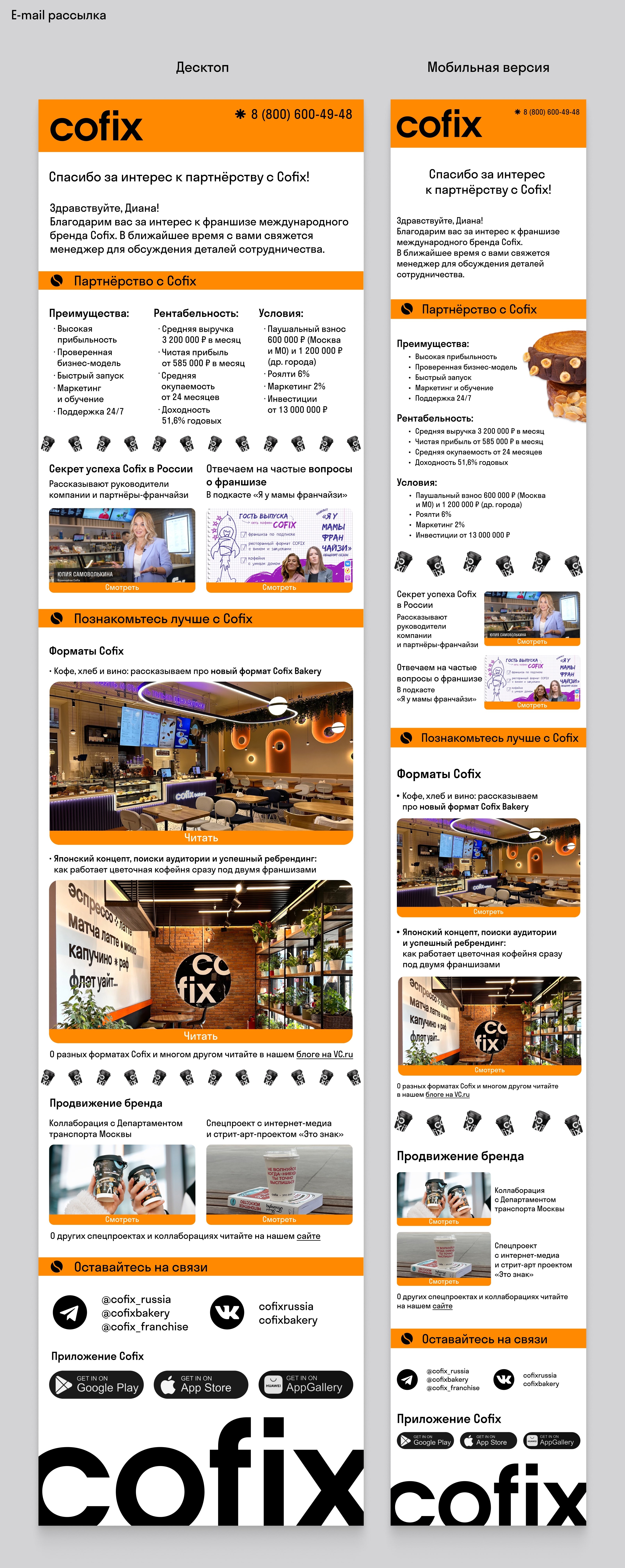 Branding for Cofix — Изображение №11 — Брендинг, Графика на Dprofile