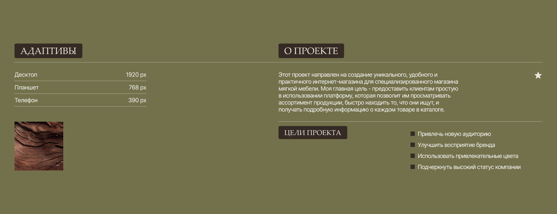 Furniture store / E-commerce — Изображение №2 — Интерфейсы, Брендинг на Dprofile
