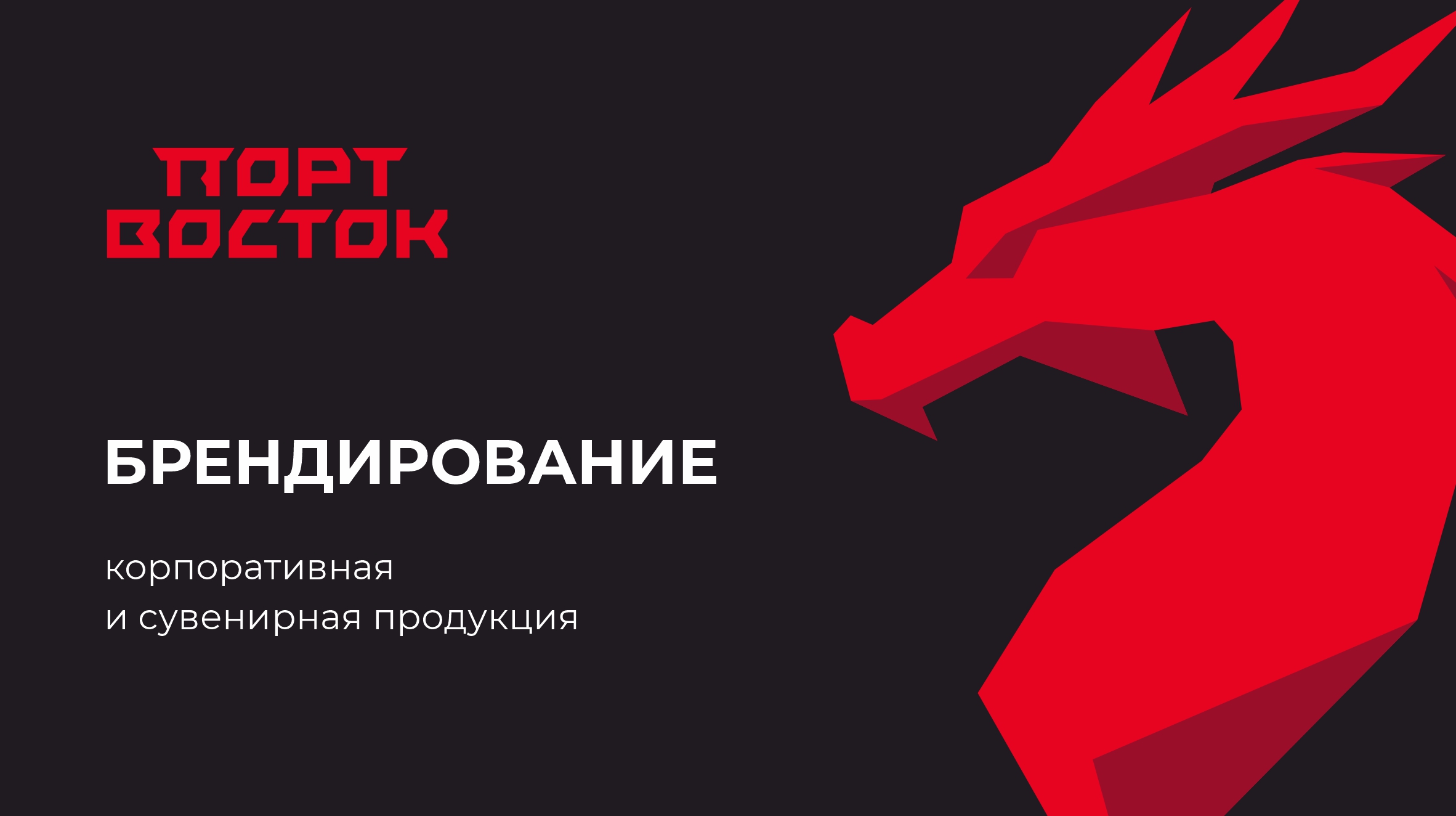 Гайдлайн по брендированию для "Порт Восток" — Изображение №1 — Брендинг на Dprofile