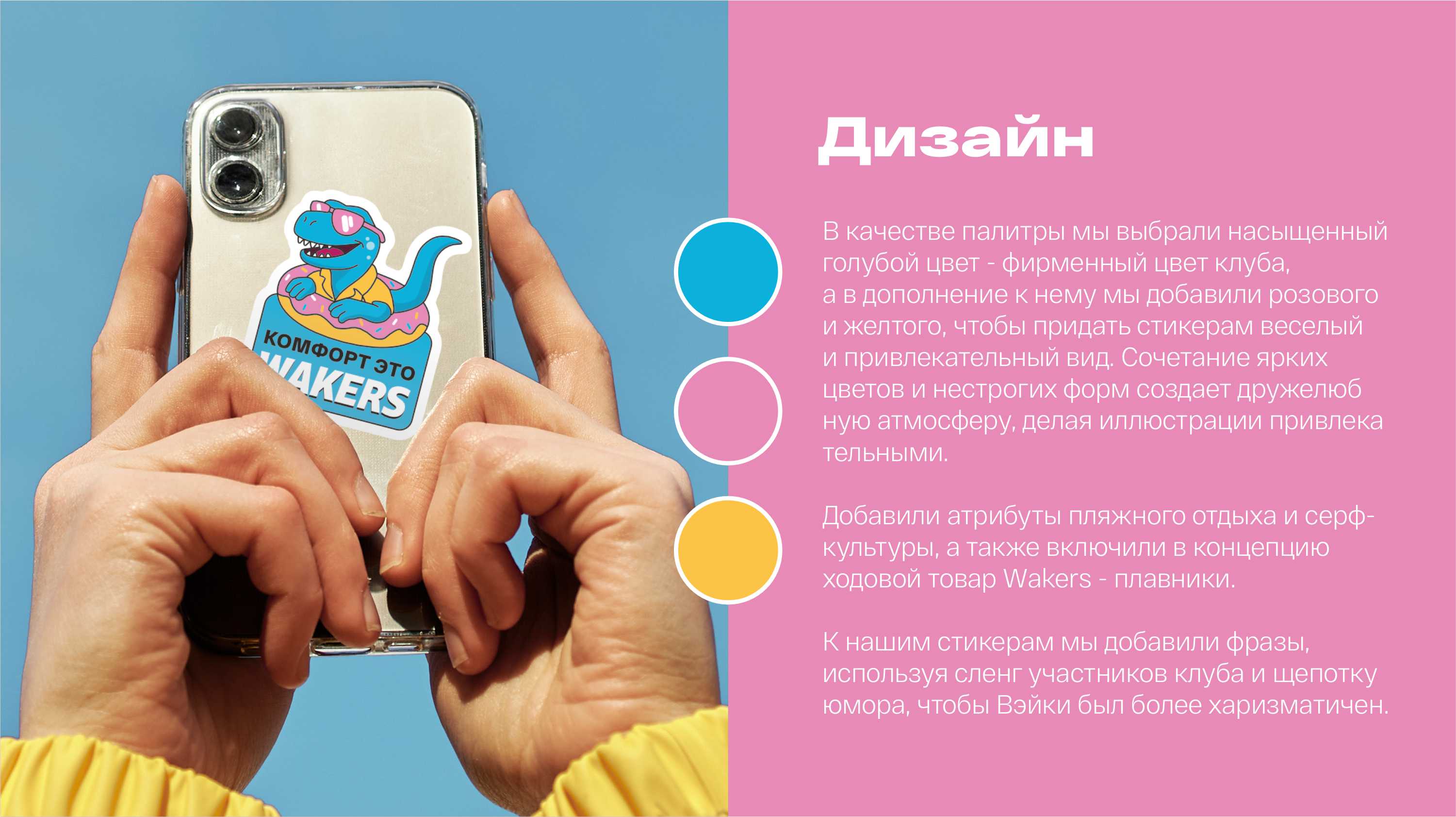 Стикерпак Wakers. Идея, дизайн, копирайтинг — Изображение №4 — Иллюстрация на Dprofile