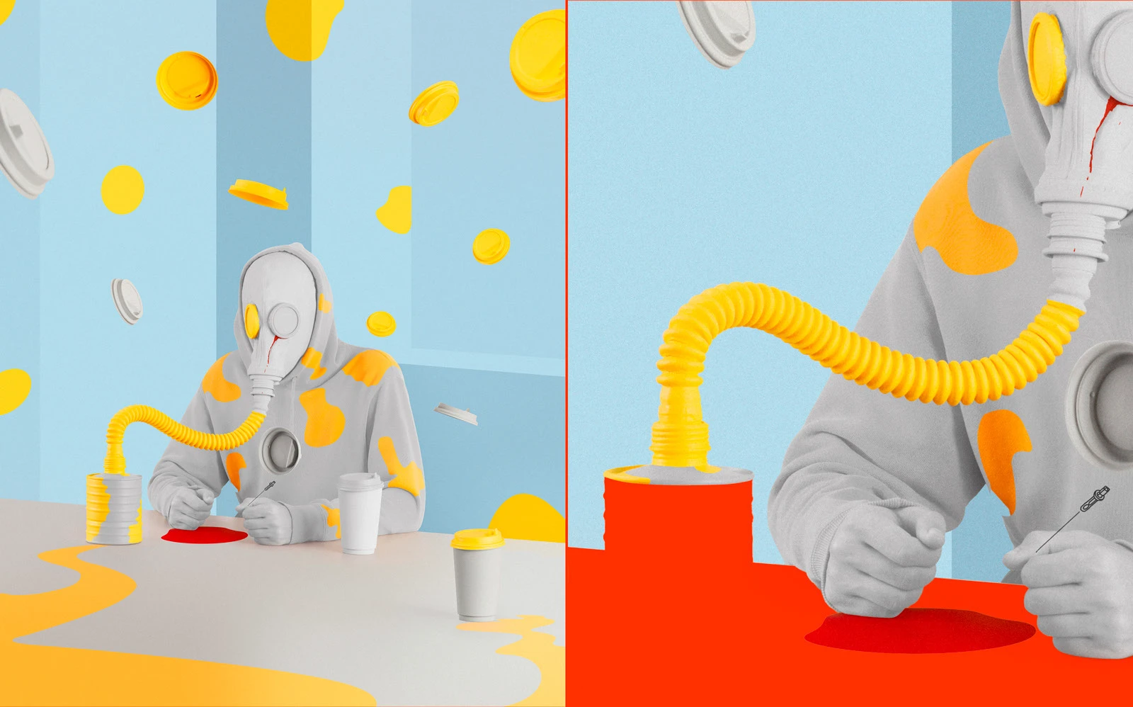 Digital фотопроект "Одноразовые" — Изображение №15 — Иллюстрация, Графика на Dprofile