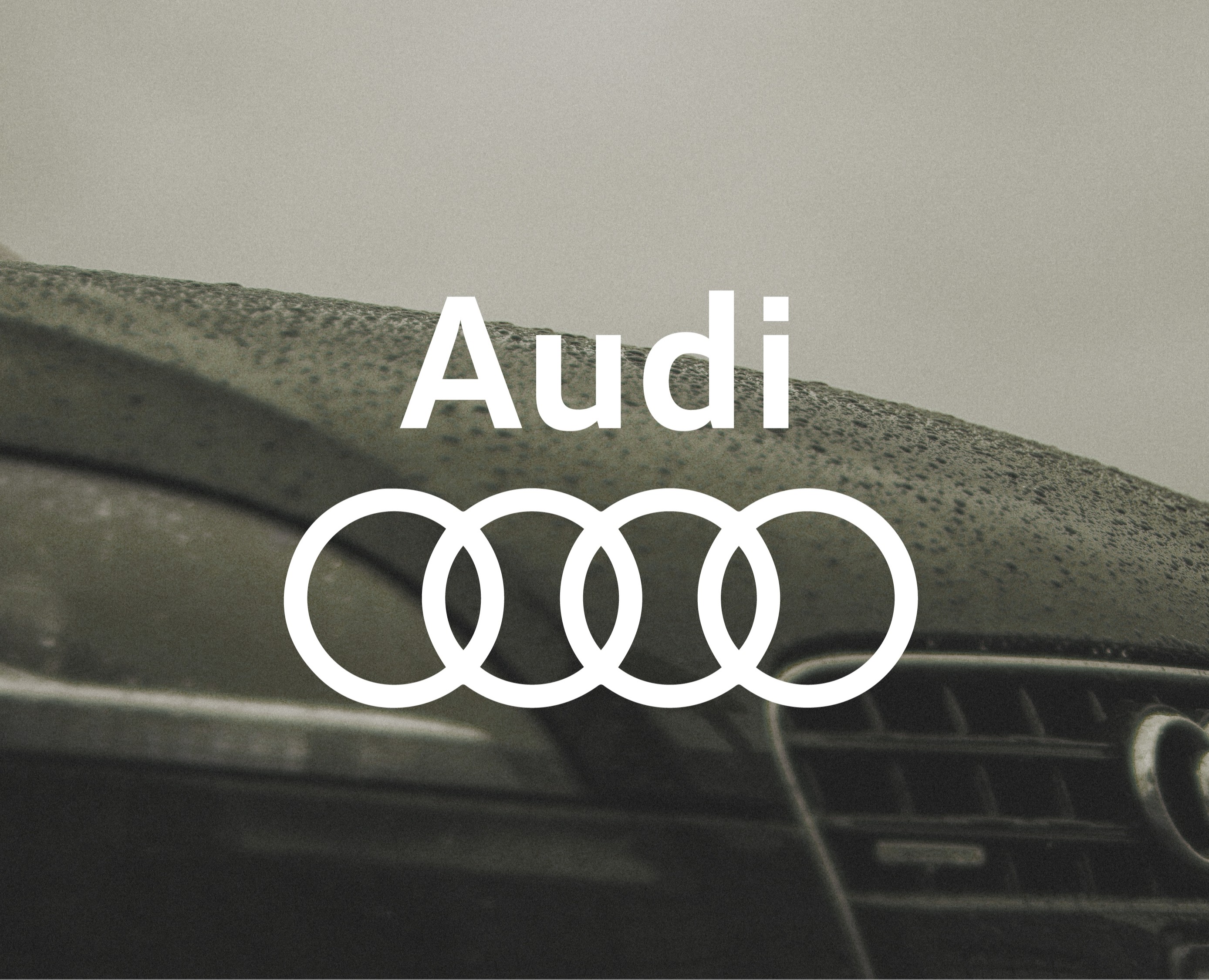 Рекламный постер Audi — Графика на Dprofile
