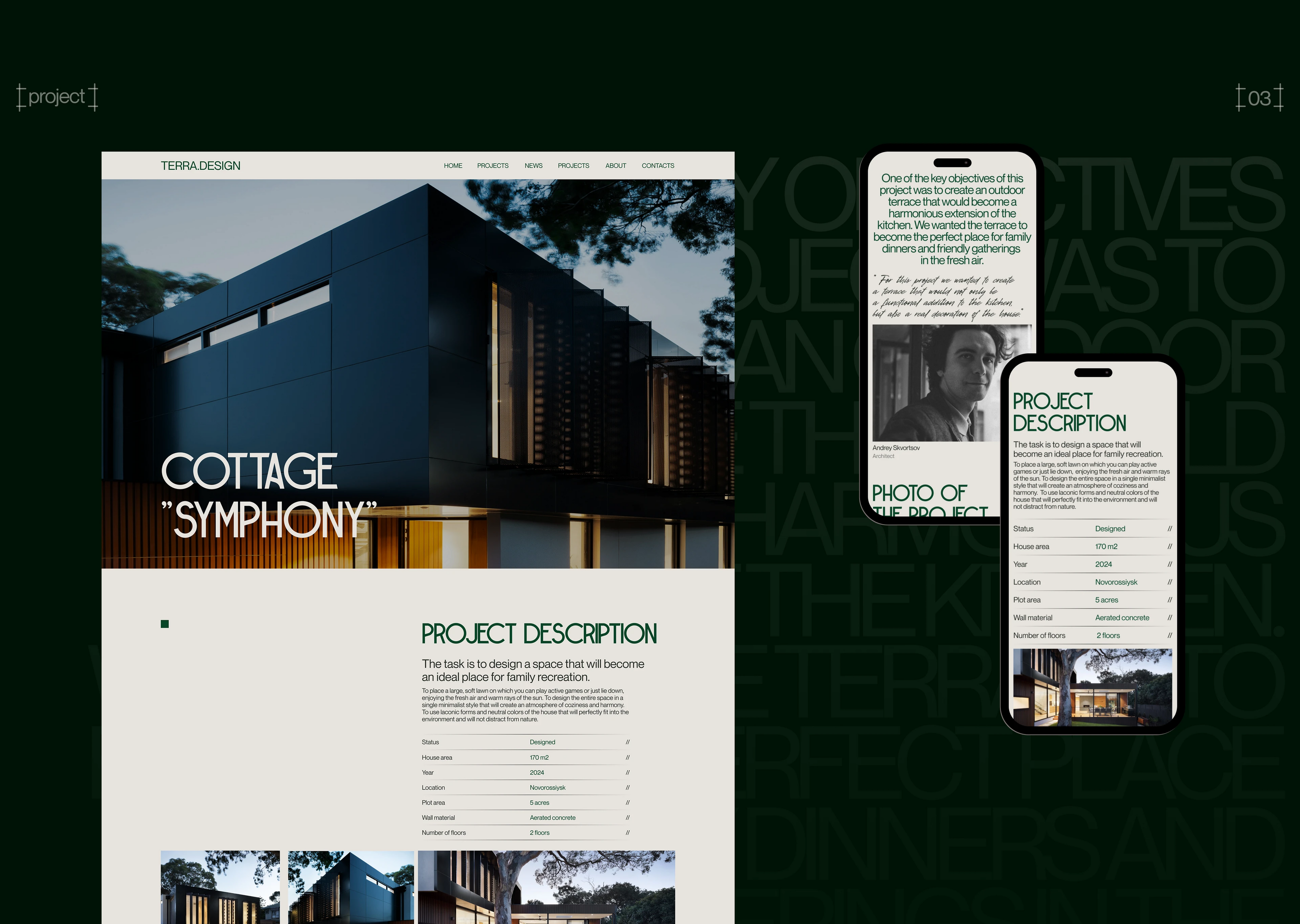 Terra.Design | Corporate Website — Изображение №10 — Интерфейсы на Dprofile