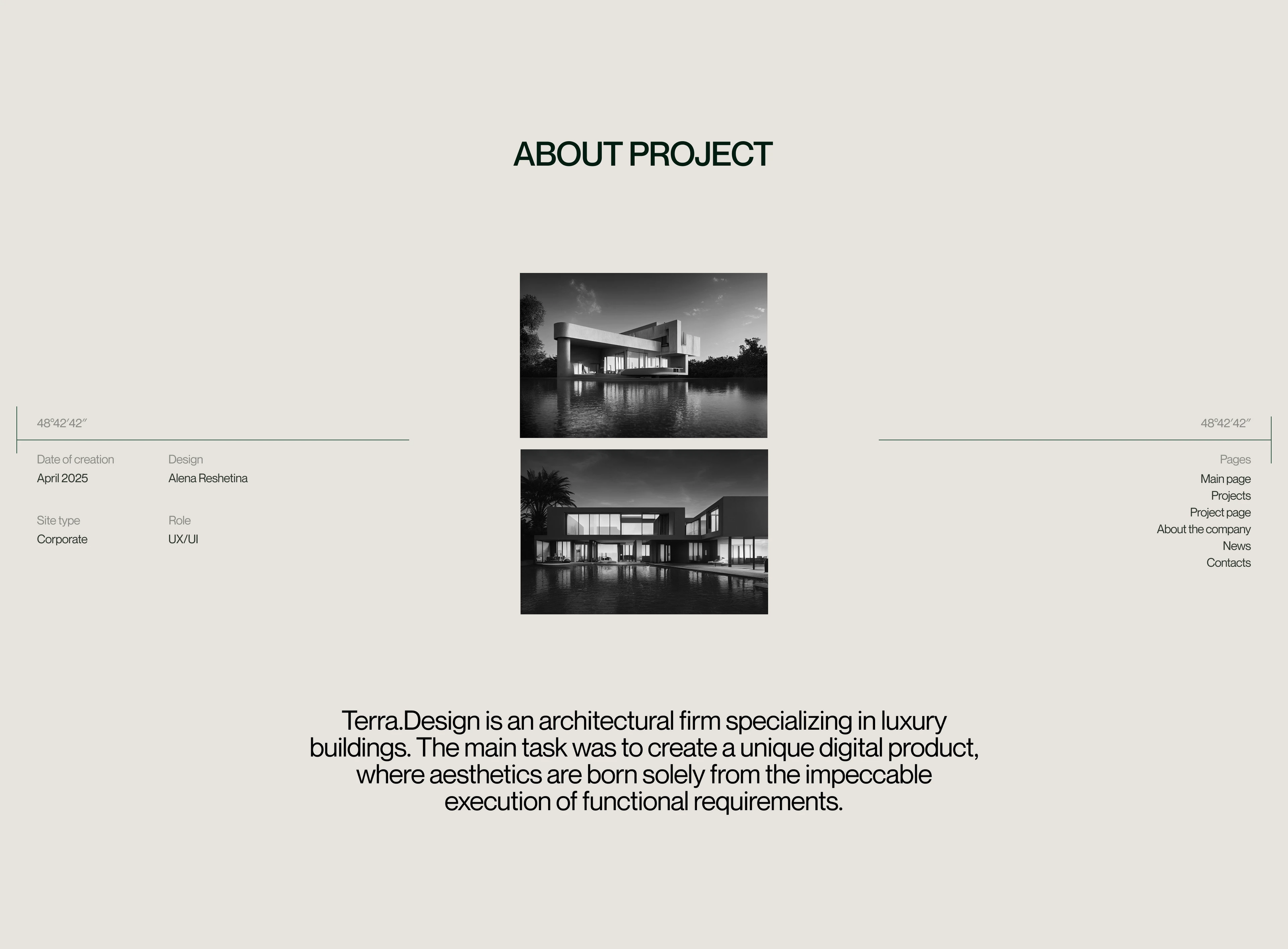 Terra.Design | Corporate Website — Изображение №2 — Интерфейсы на Dprofile