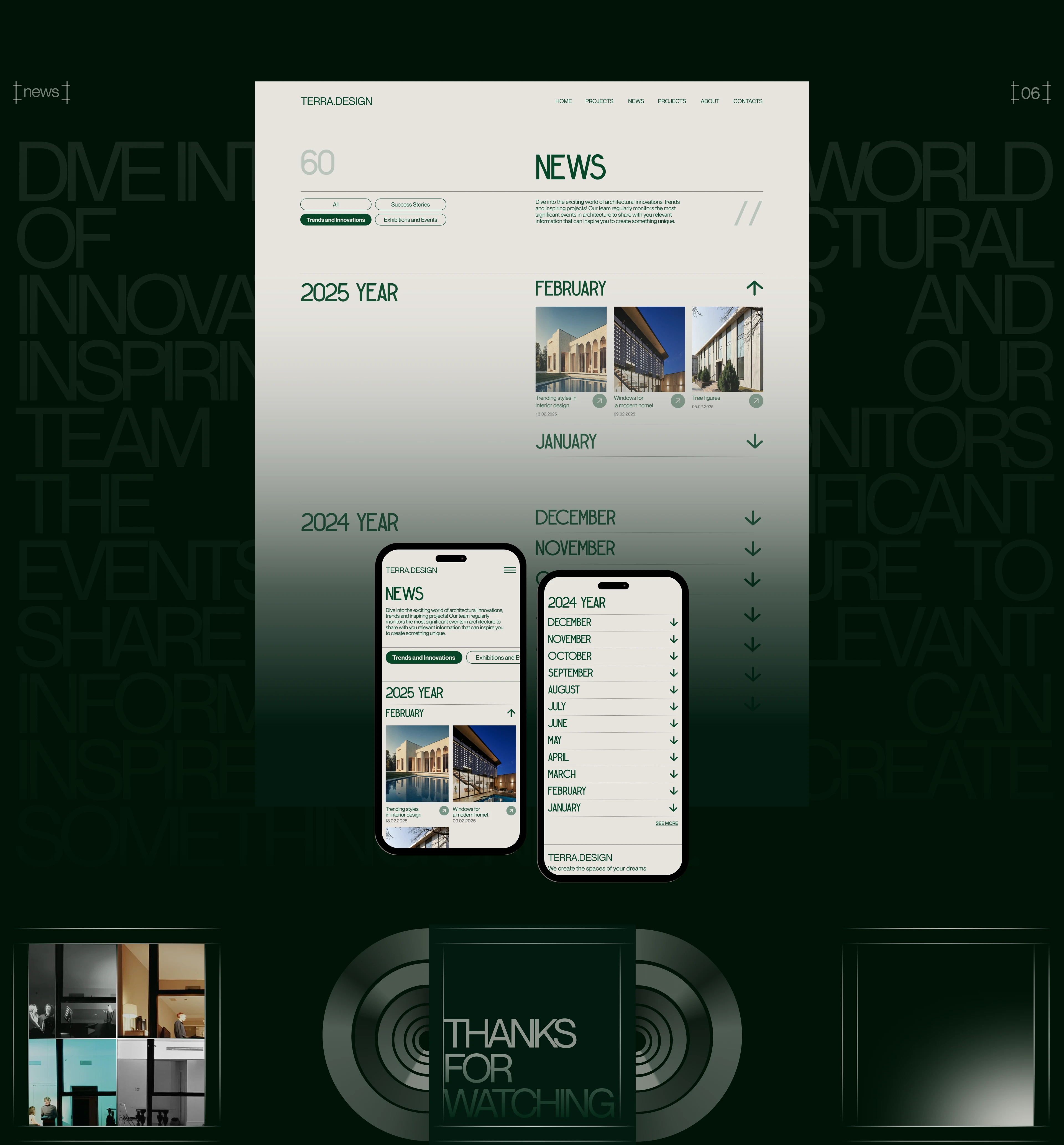 Terra.Design | Corporate Website — Изображение №17 — Интерфейсы на Dprofile