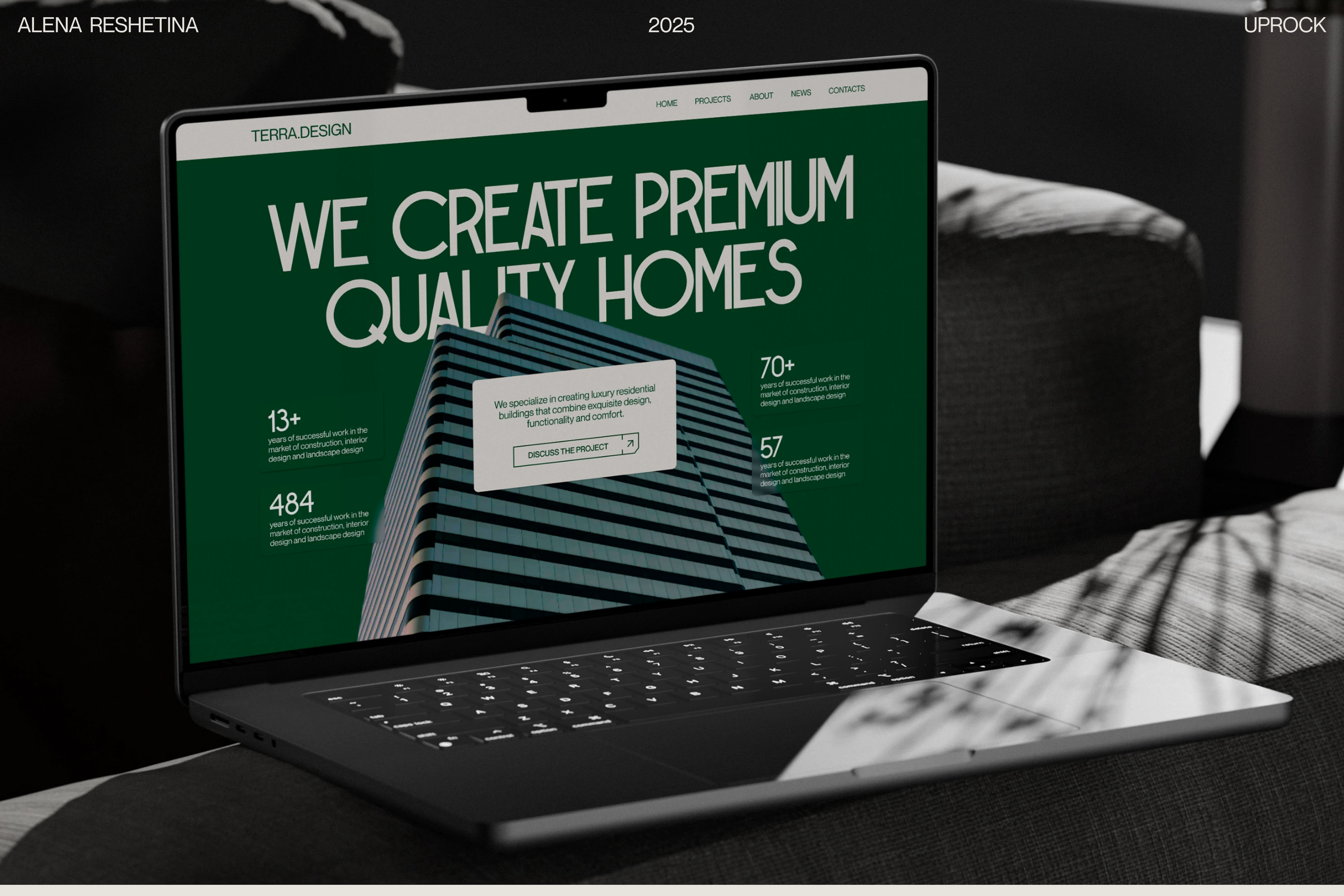 Terra.Design | Corporate Website — Изображение №1 — Интерфейсы на Dprofile