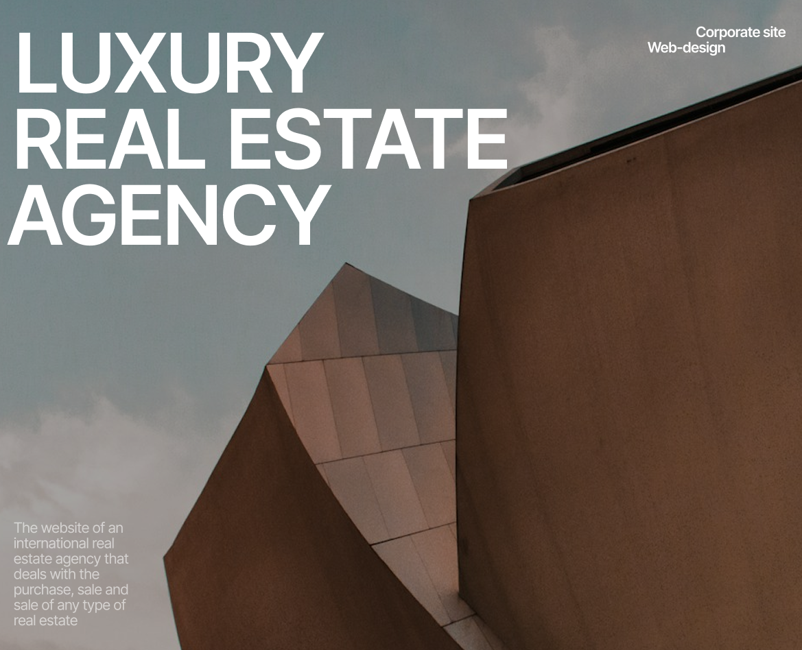 APEX HOME real estate agency — Интерфейсы на Dprofile