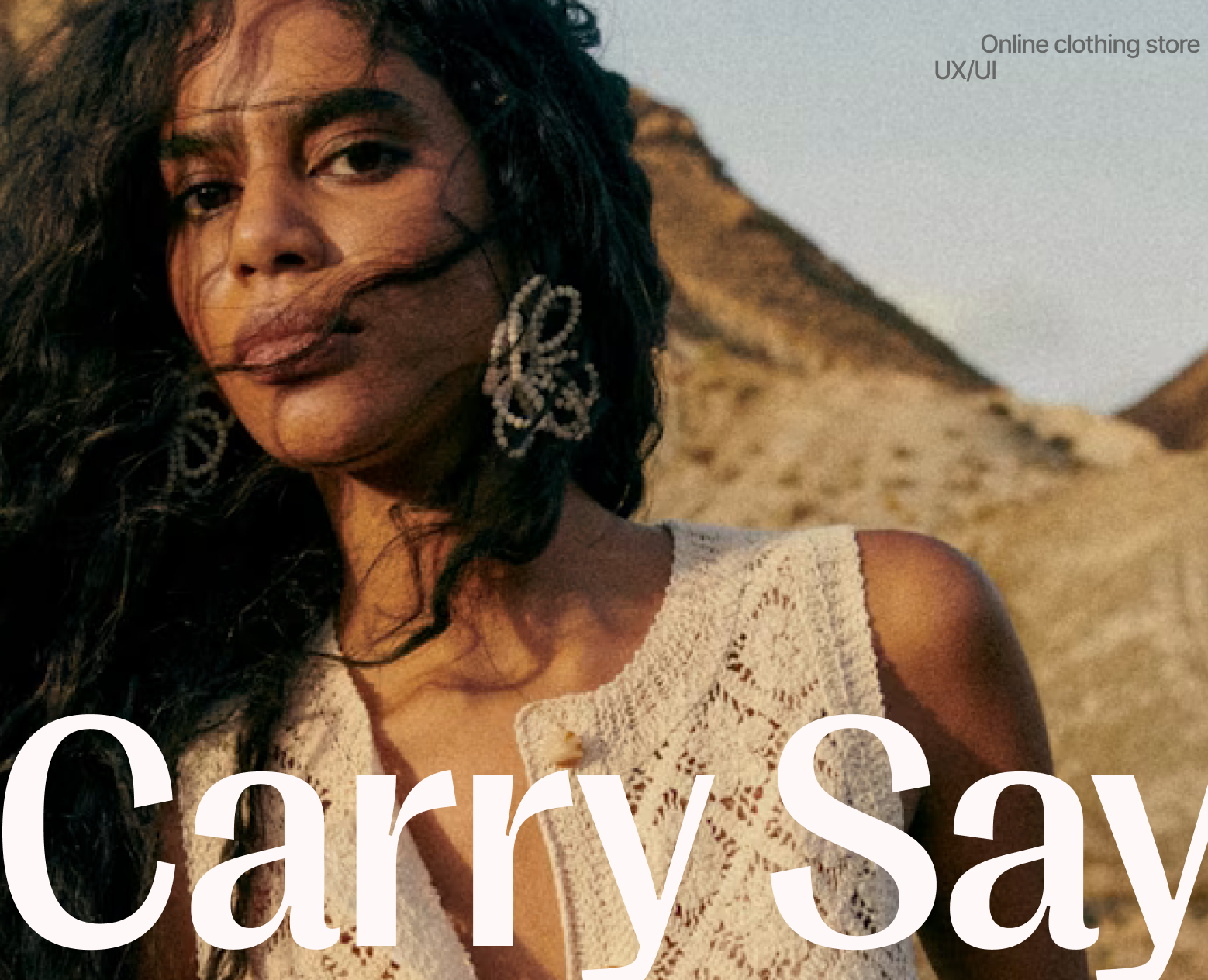 CARRY SAY online store — Интерфейсы на Dprofile