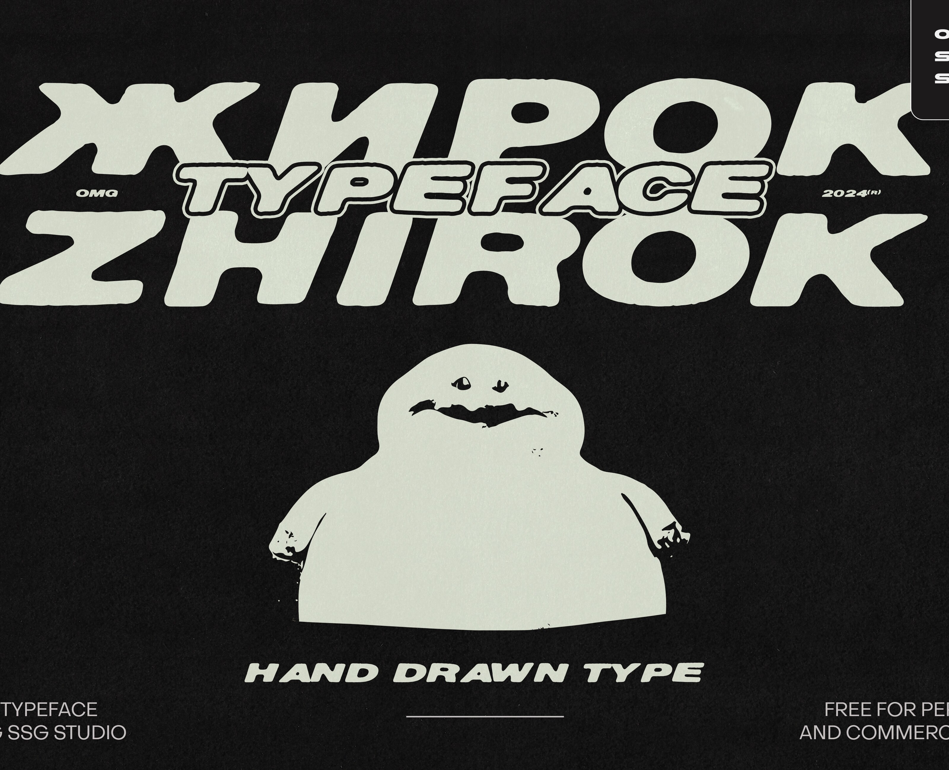 ZHIROK TYPEFACE — Графика на Dprofile