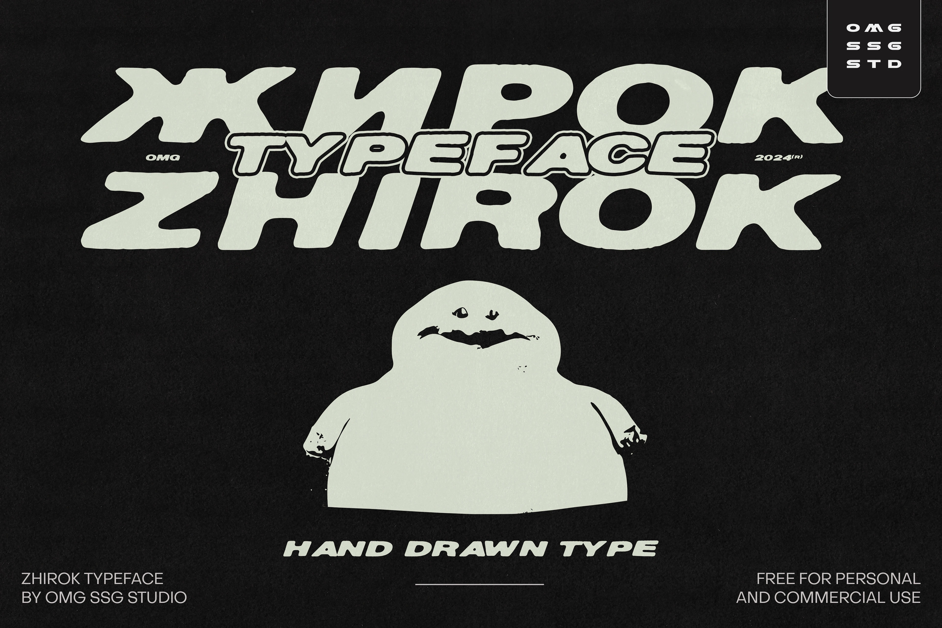 ZHIROK TYPEFACE — Изображение №1 — Графика на Dprofile