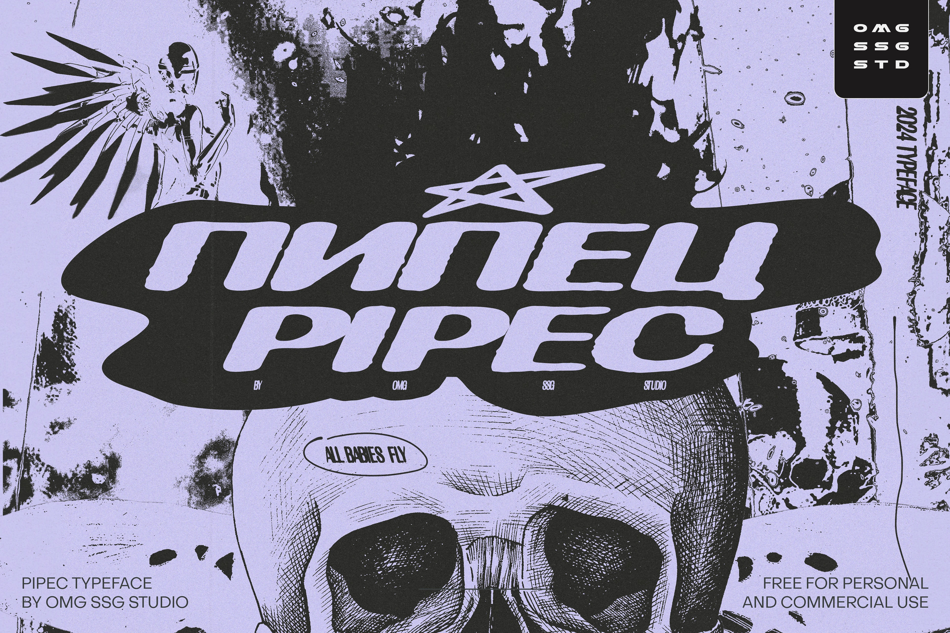 PIPEC TYPEFACE — Изображение №1 — Графика на Dprofile