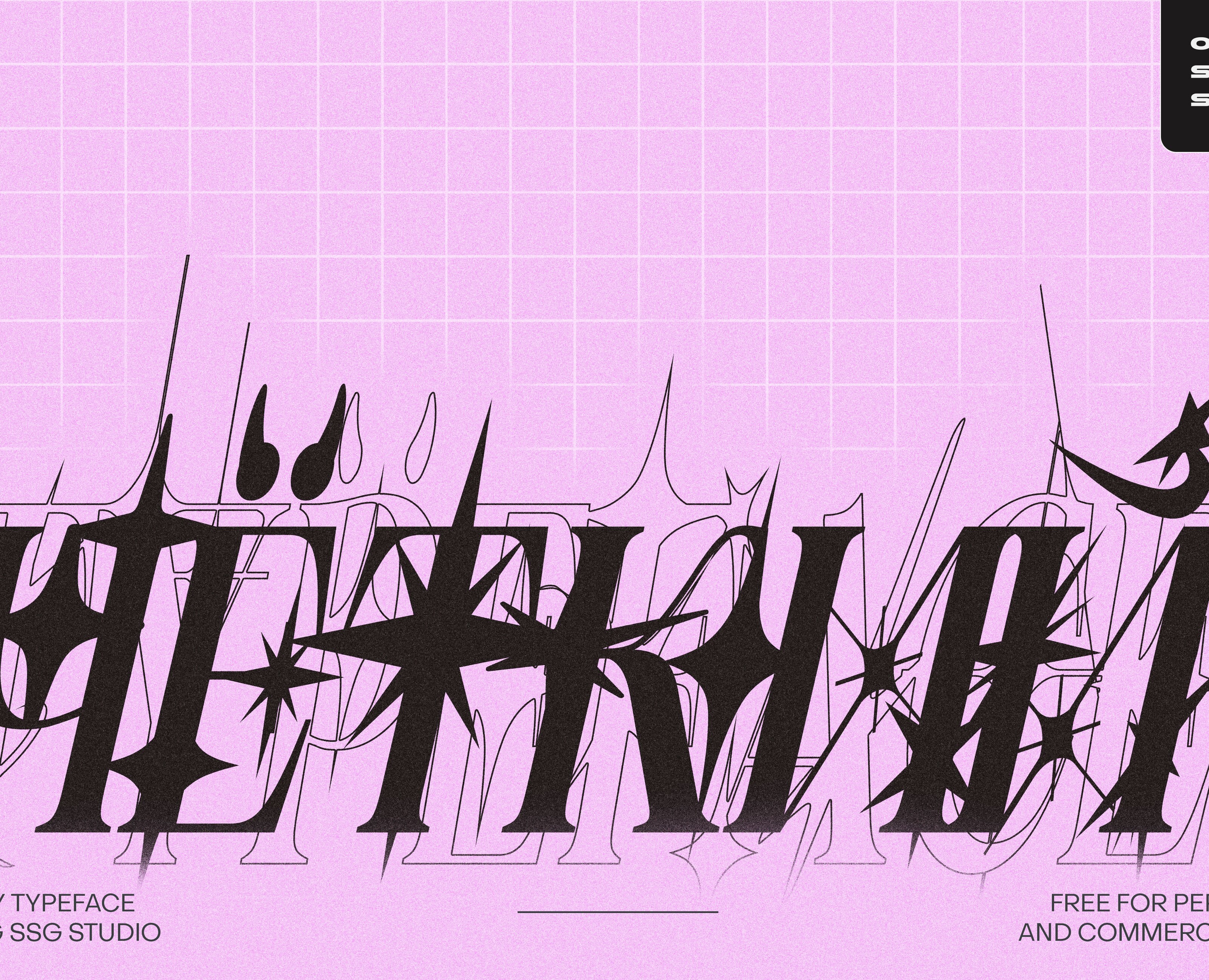 CHETKIY TYPEFACE — Графика на Dprofile