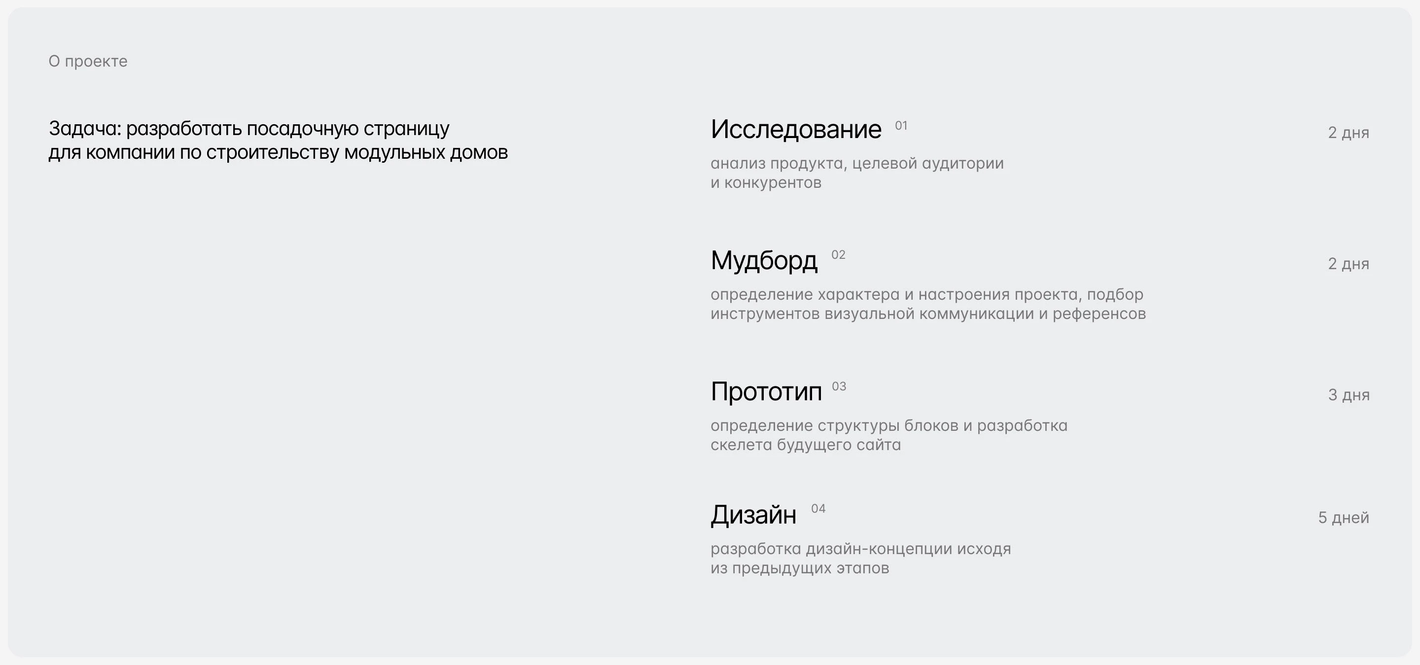 Landing page for modular home construction — Изображение №2 — Интерфейсы, Анимация на Dprofile