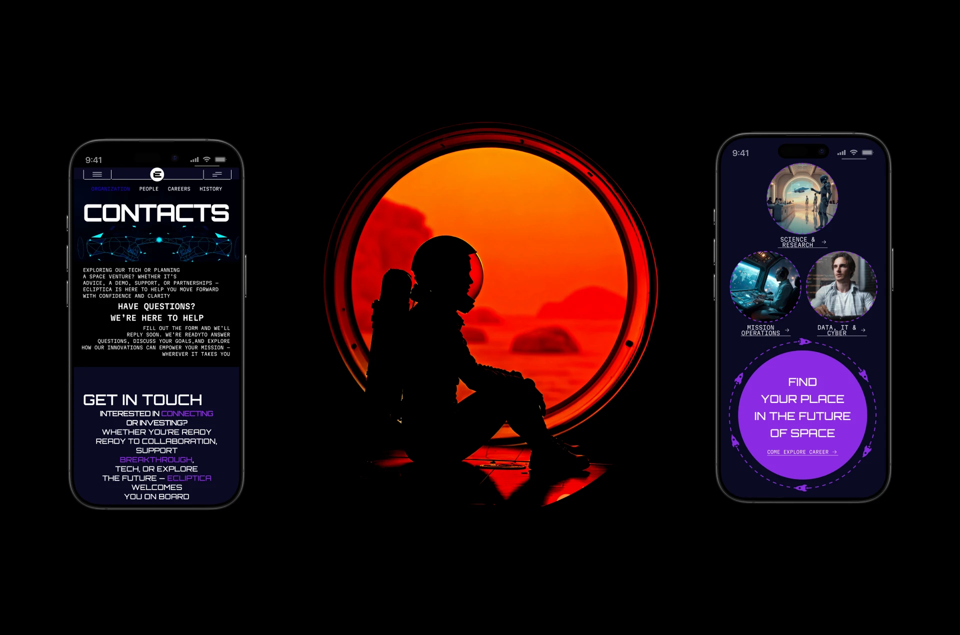 ECLIPTICA / Corporative Website — Изображение №10 — Интерфейсы, Брендинг на Dprofile