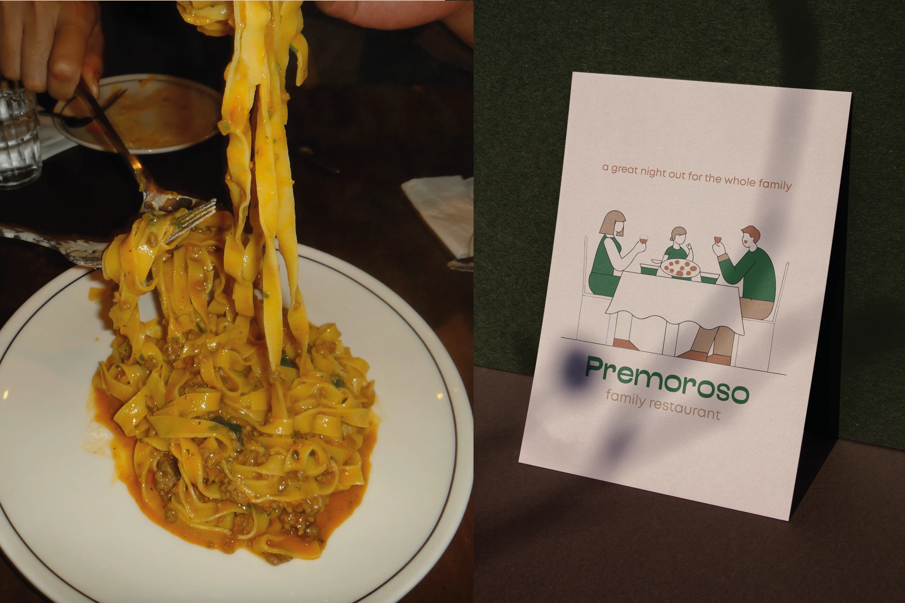 Premoroso / identity for the restaurant — Изображение №7 — Брендинг на Dprofile