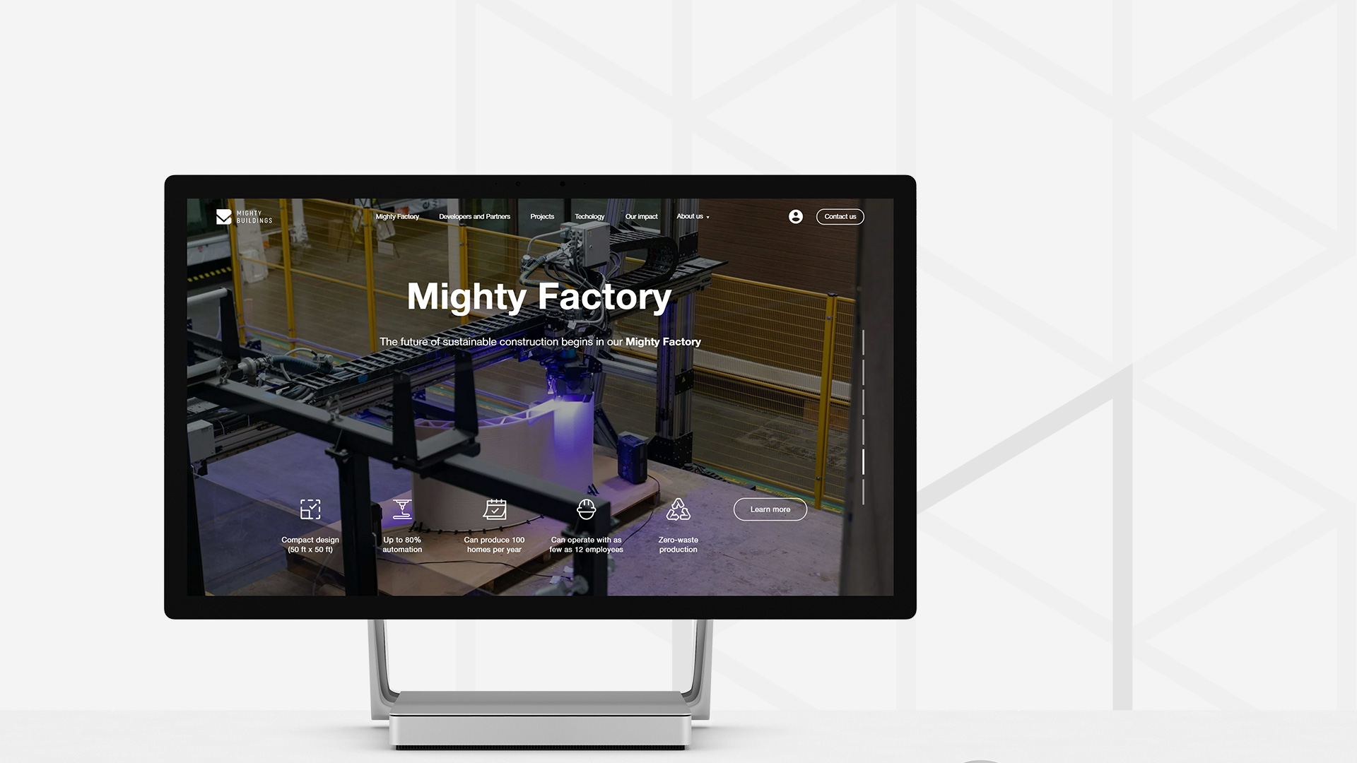 MIGHTY BUILDINGS / WEB / DIGITAL / PRODUCT — Изображение №3 — Интерфейсы на Dprofile