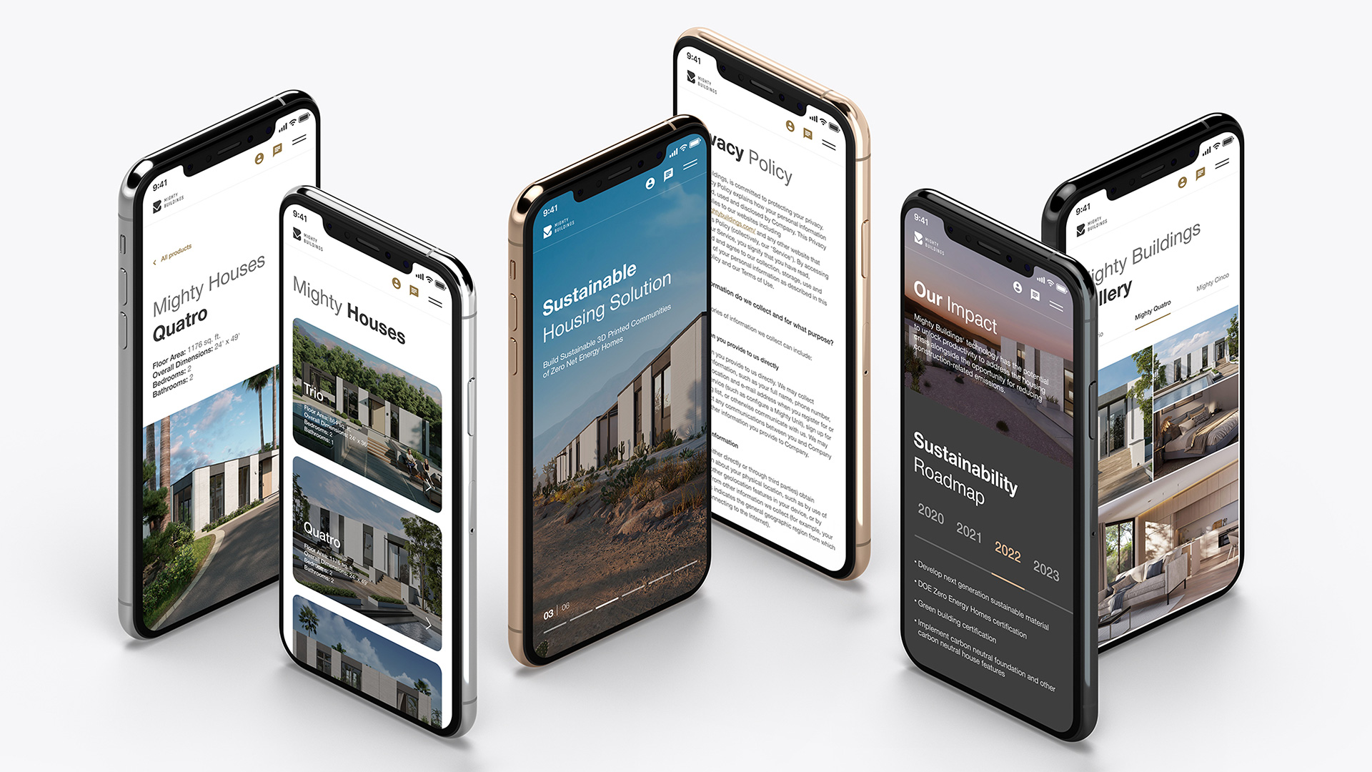 MIGHTY BUILDINGS / WEB / DIGITAL / PRODUCT — Изображение №5 — Интерфейсы на Dprofile