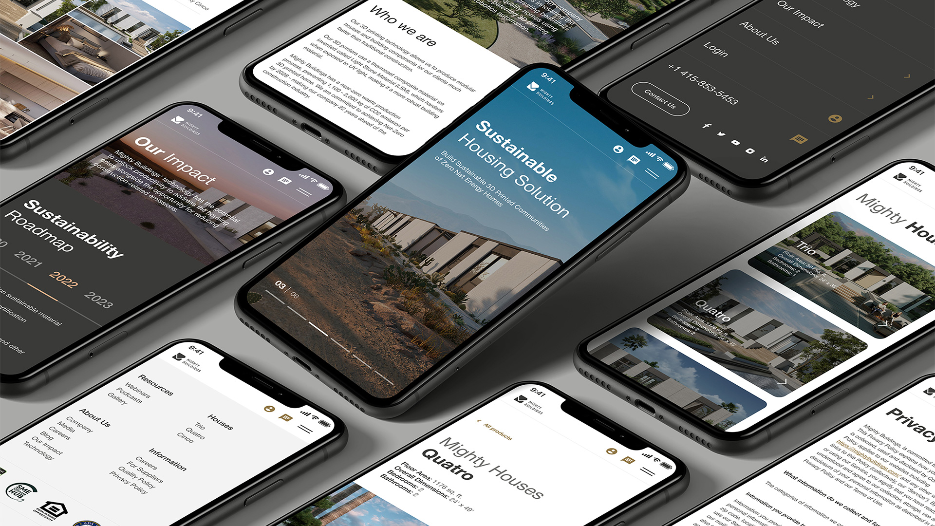 MIGHTY BUILDINGS / WEB / DIGITAL / PRODUCT — Изображение №4 — Интерфейсы на Dprofile
