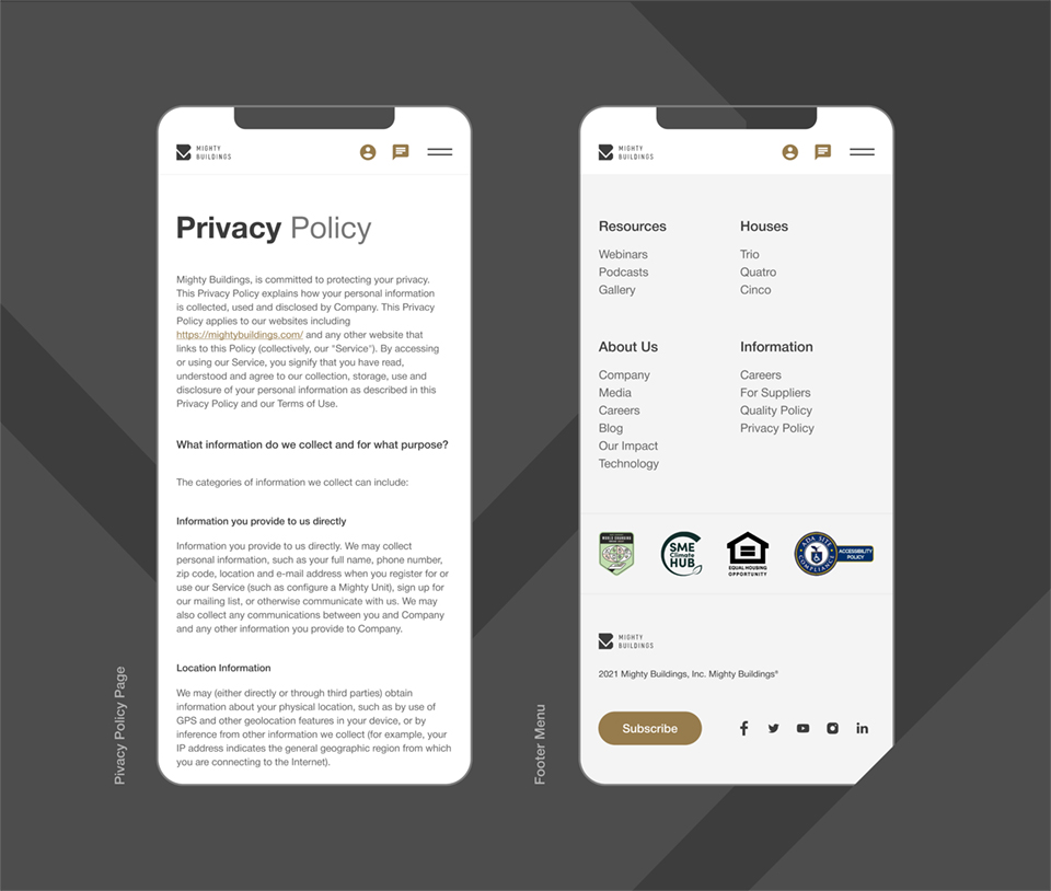 MIGHTY BUILDINGS / WEB / DIGITAL / PRODUCT — Изображение №9 — Интерфейсы на Dprofile