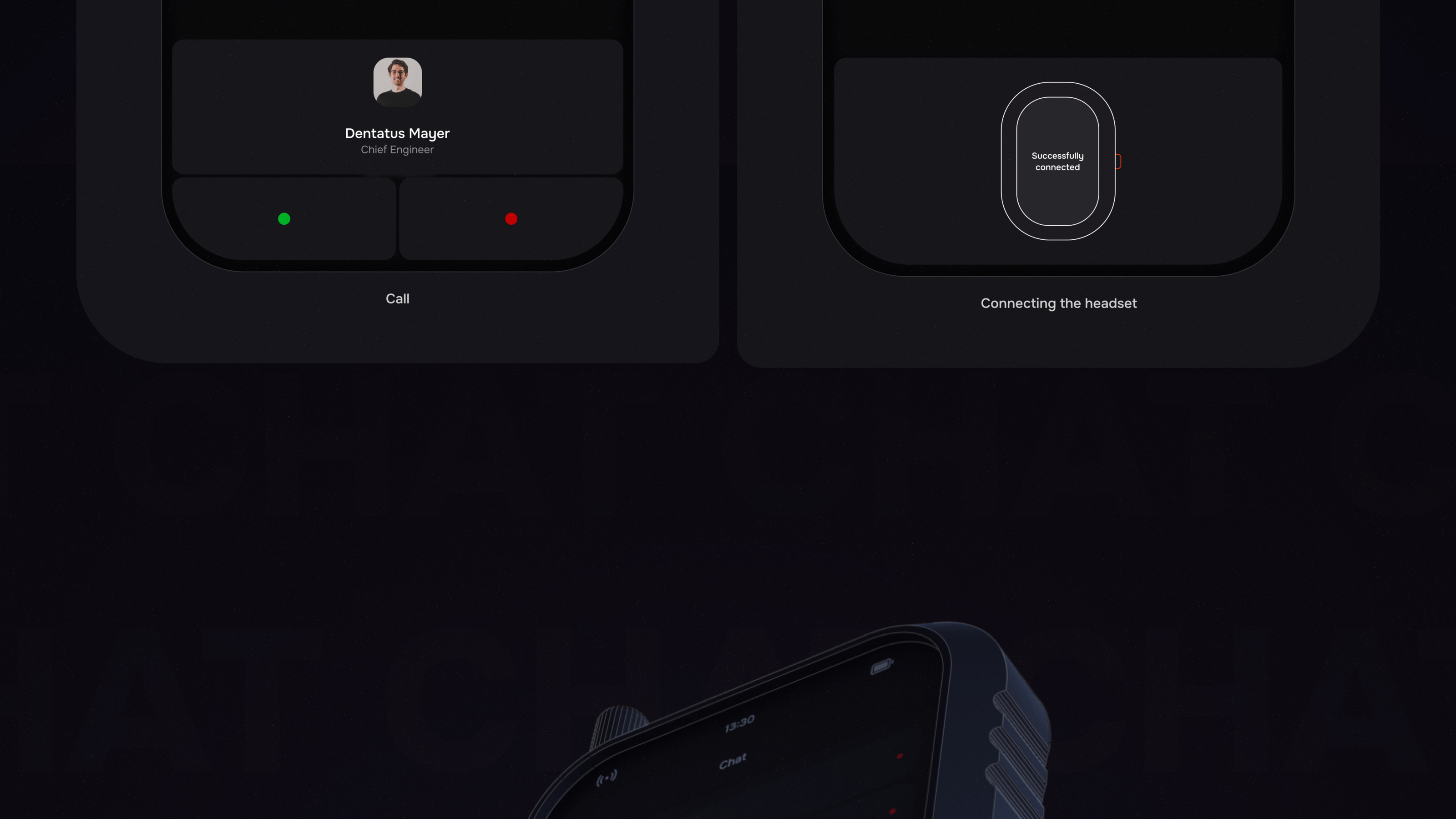 Oneness  voice - walkie-talkie — Изображение №6 — Интерфейсы, Иллюстрация на Dprofile
