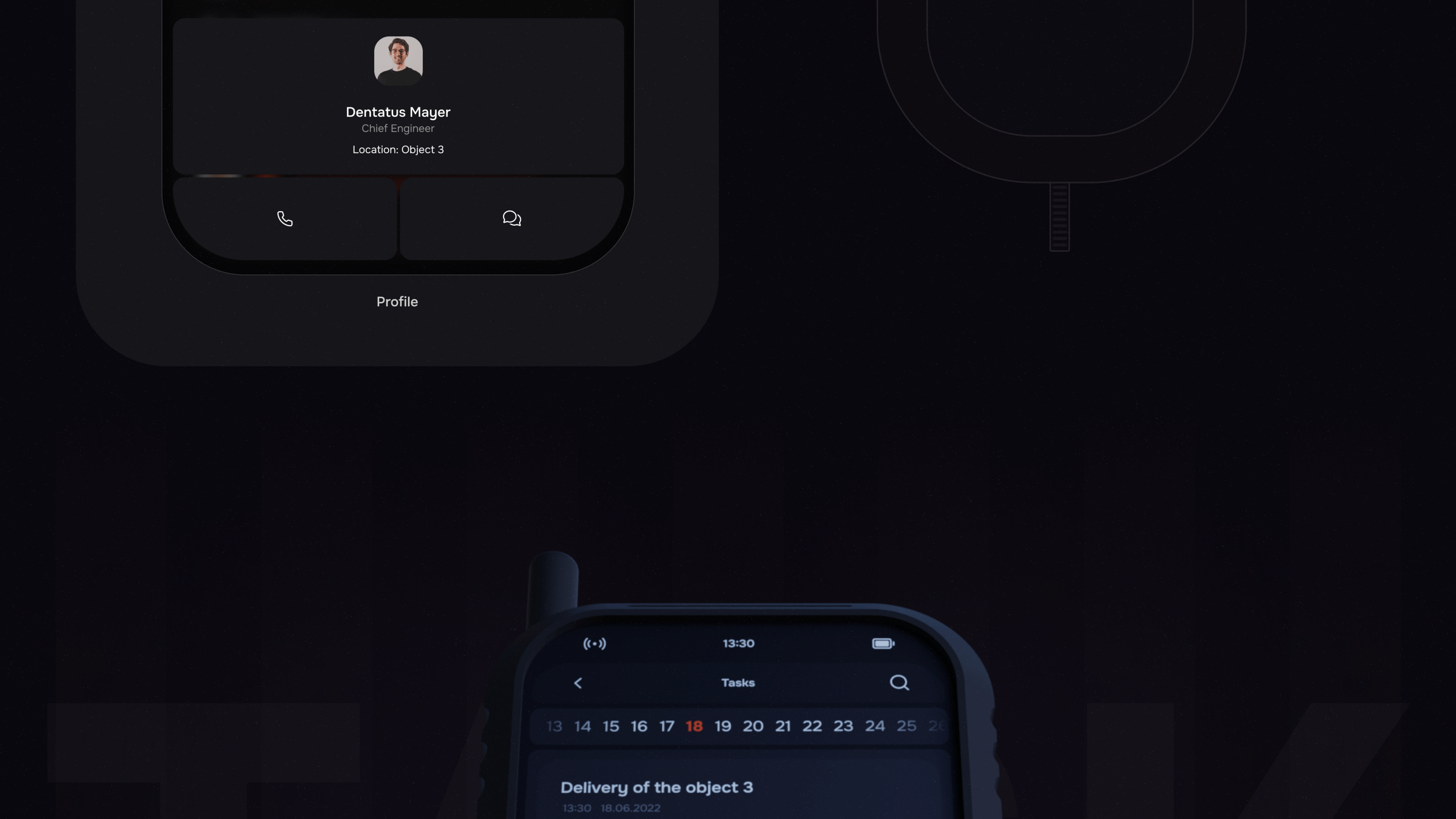 Oneness  voice - walkie-talkie — Изображение №11 — Интерфейсы, Иллюстрация на Dprofile