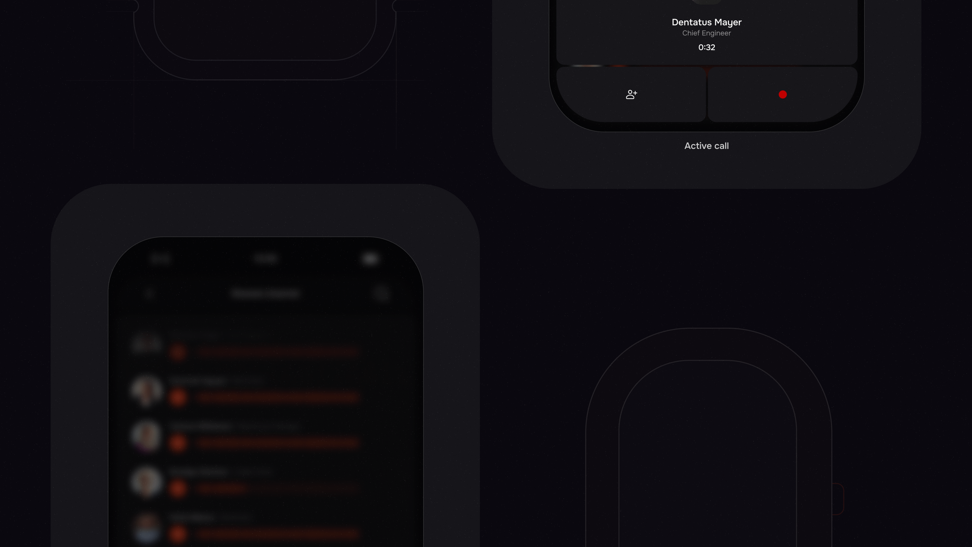Oneness  voice - walkie-talkie — Изображение №10 — Интерфейсы, Иллюстрация на Dprofile