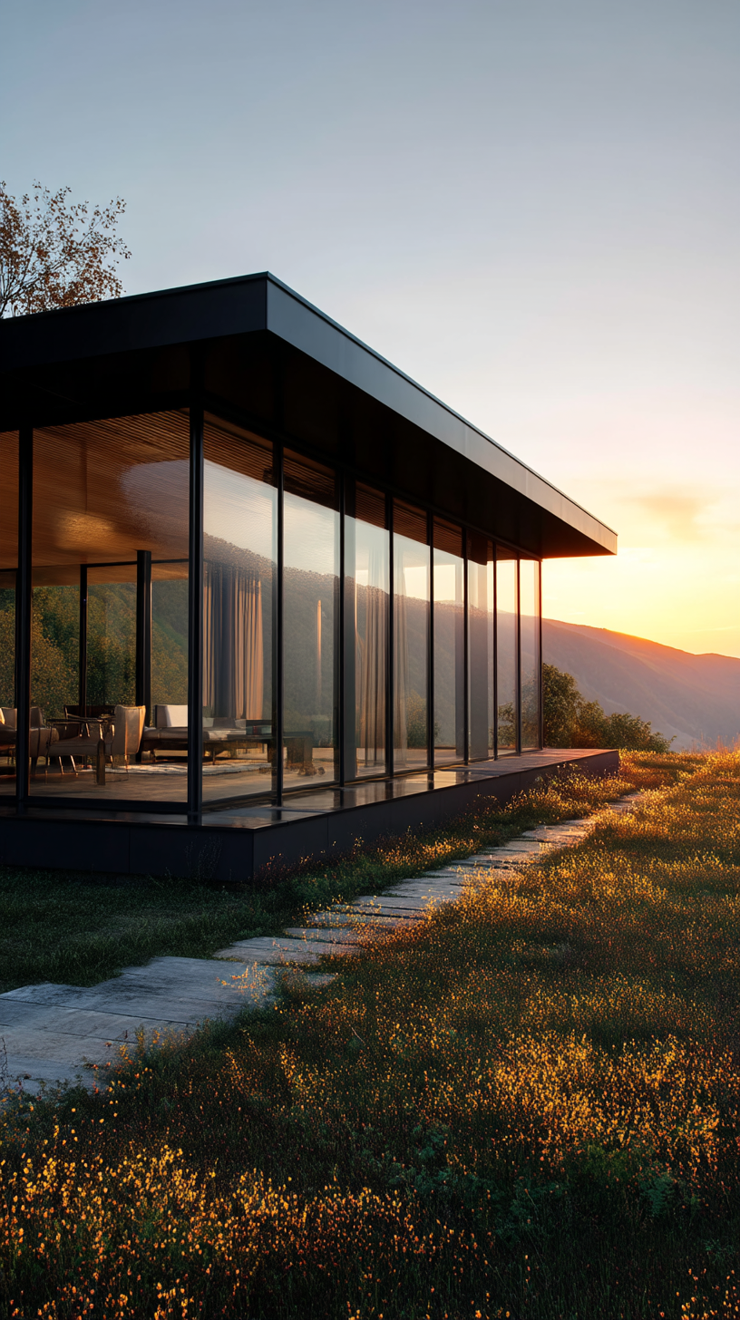 Панорамная вилла на вершине горы в Сочи — Изображение №4 — Иллюстрация на Dprofile