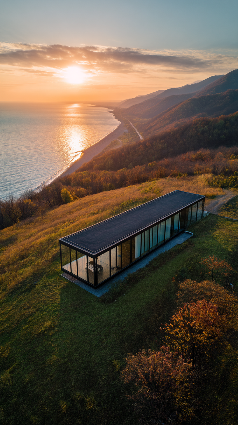 Панорамная вилла на вершине горы в Сочи — Изображение №5 — Иллюстрация на Dprofile