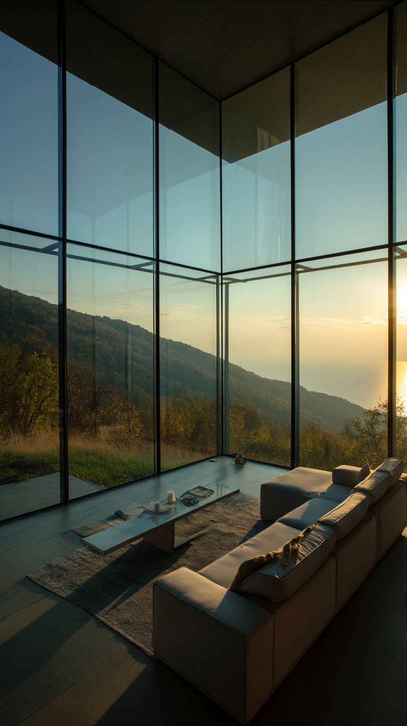 Панорамная вилла на вершине горы в Сочи — Изображение №8 — Иллюстрация на Dprofile