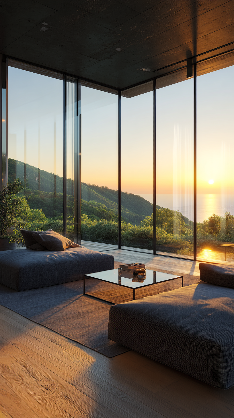 Панорамная вилла на вершине горы в Сочи — Изображение №1 — Иллюстрация на Dprofile