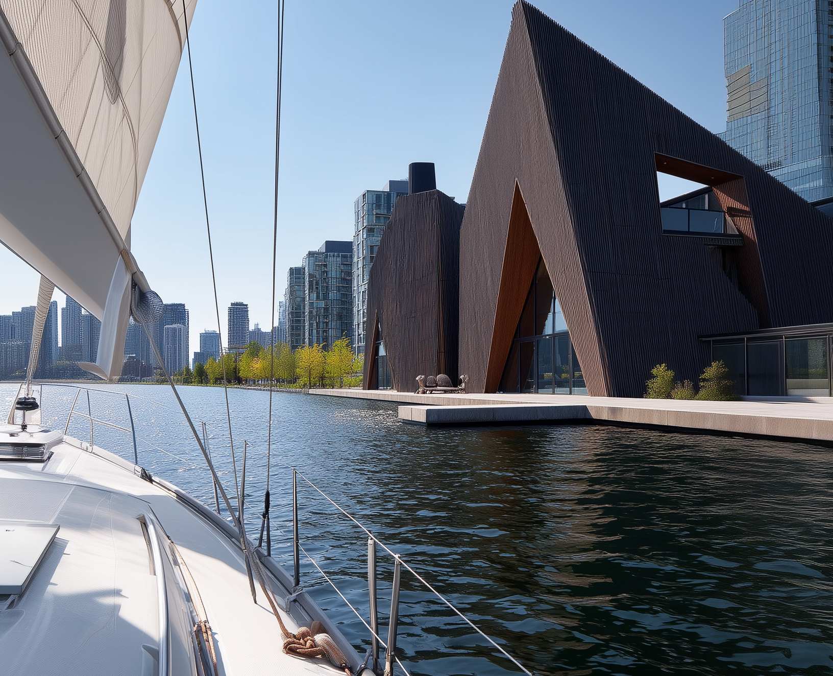 Офис продаж премиального ЖК — Иллюстрация на Dprofile