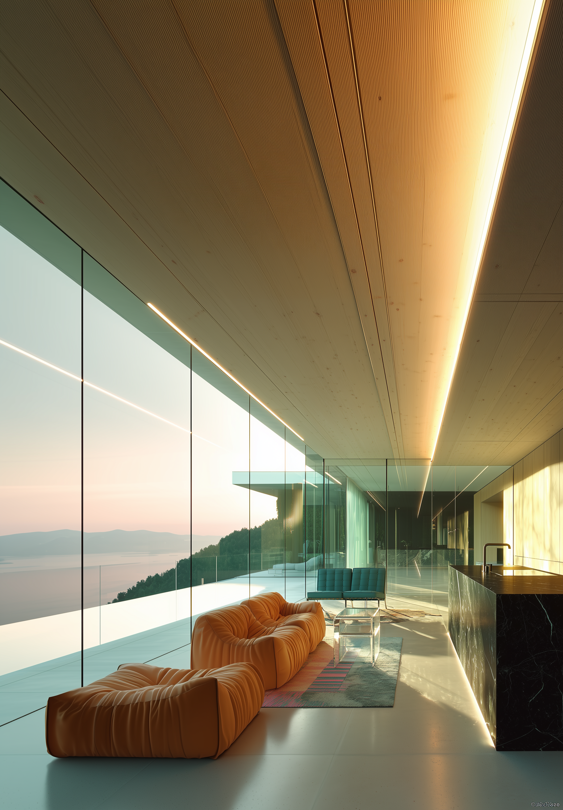 Вилла на Чёрном море — Изображение №5 — Иллюстрация на Dprofile