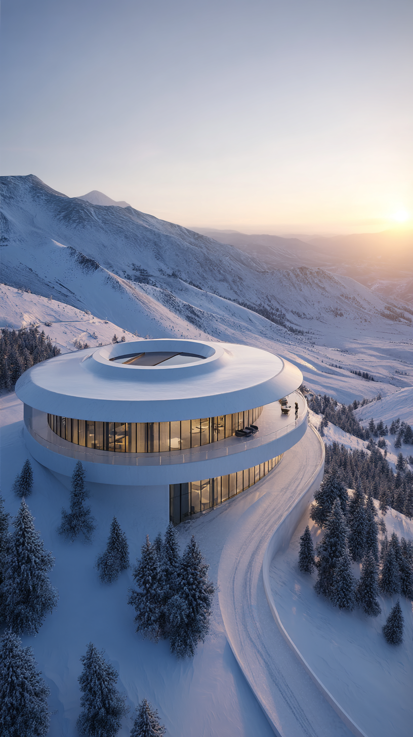 Бутик-отель на Эльбрусе — Изображение №7 — Иллюстрация на Dprofile