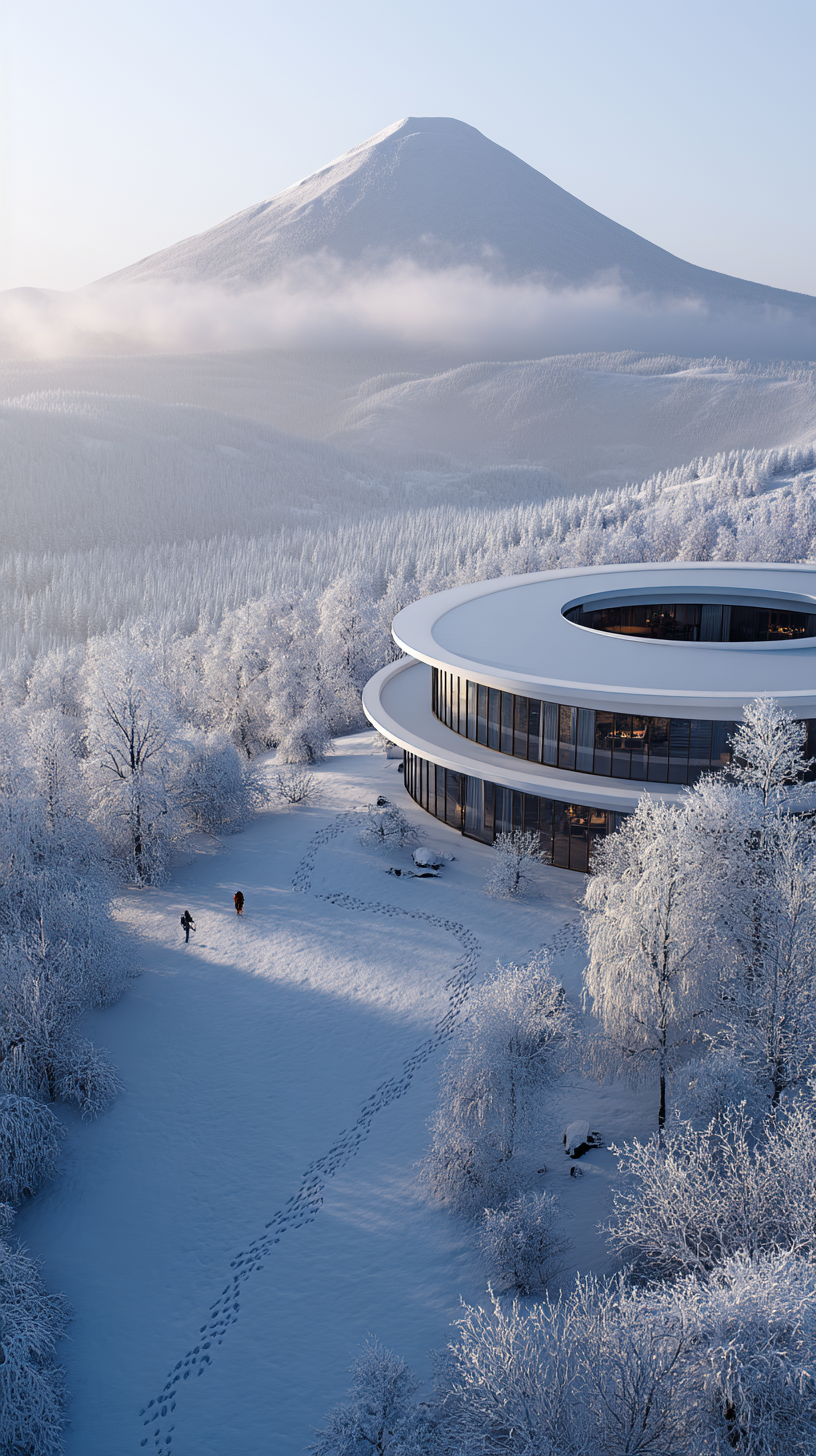 Бутик-отель на Эльбрусе — Изображение №5 — Иллюстрация на Dprofile